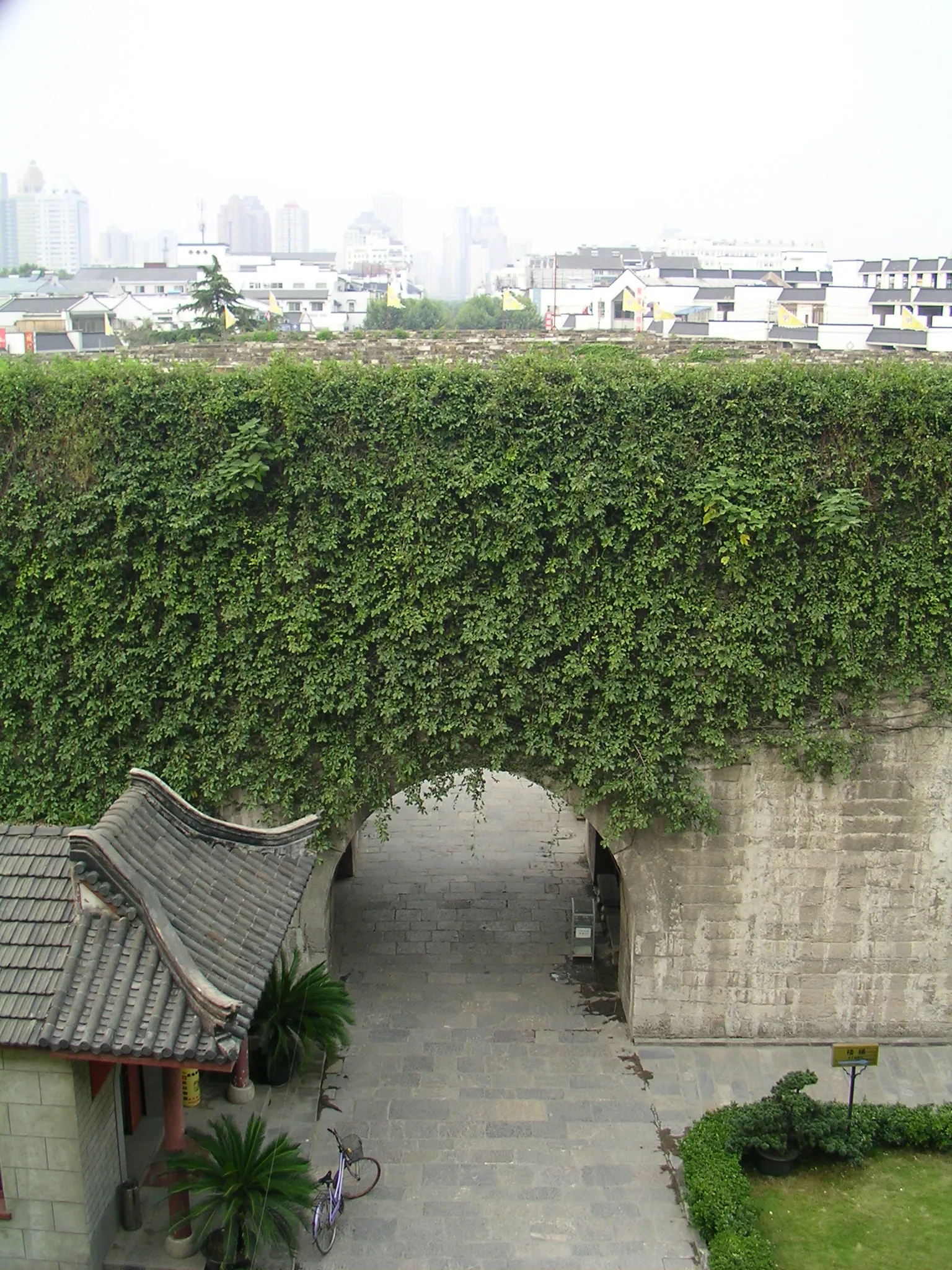 南京城の屋上からの一枚