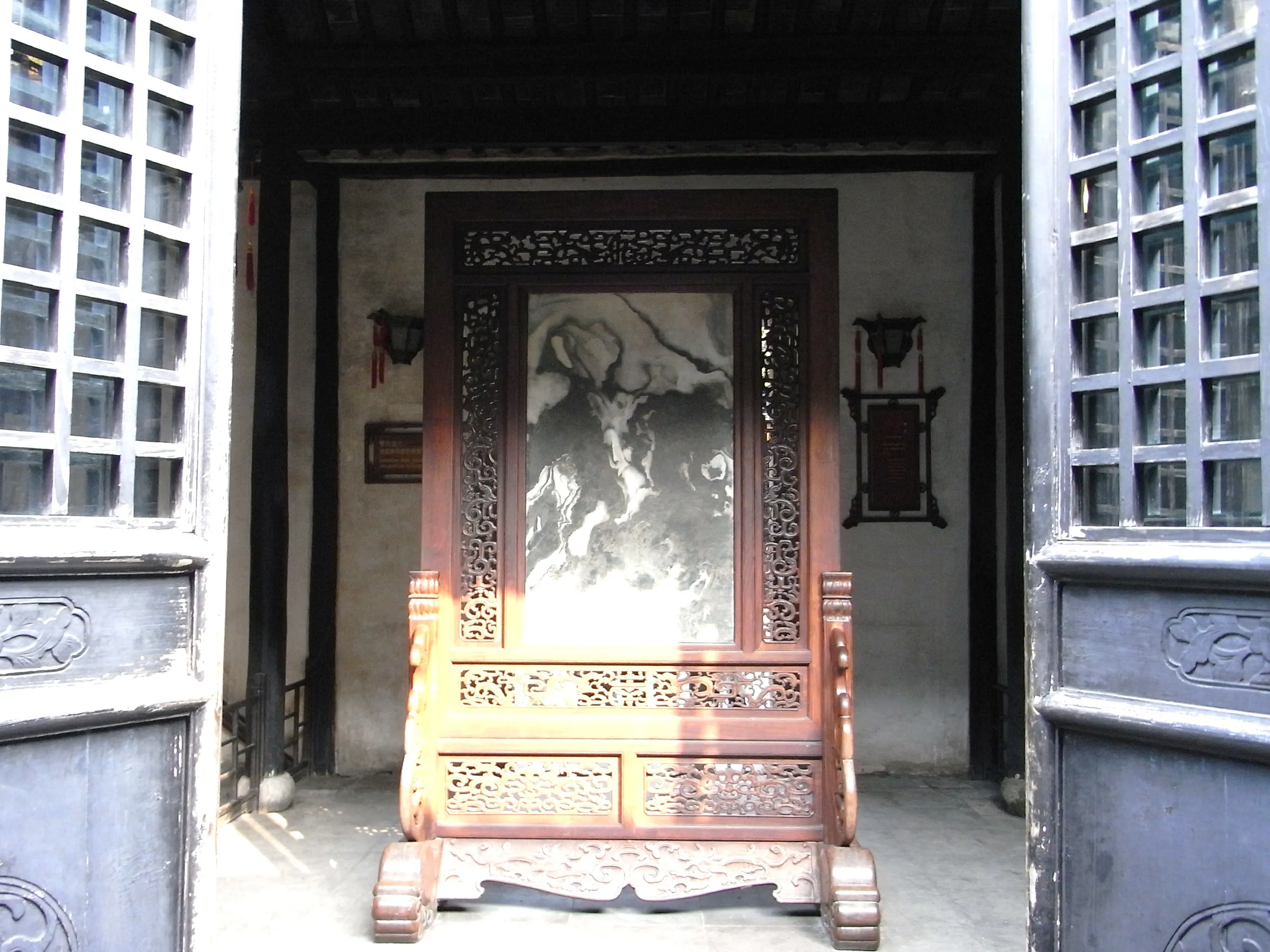 周庄の張庁(玉燕堂)の外観