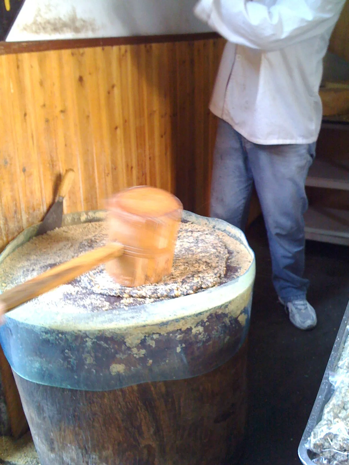 点心の製作現場