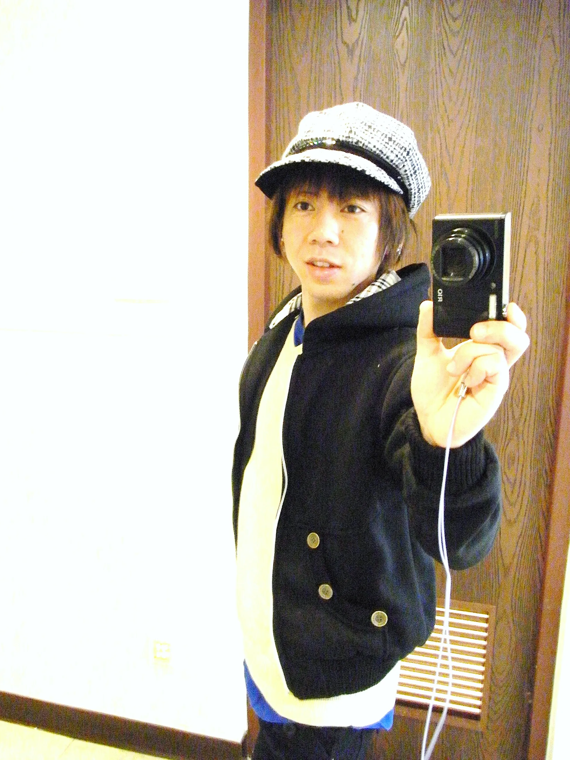 RICOH R10での自撮り