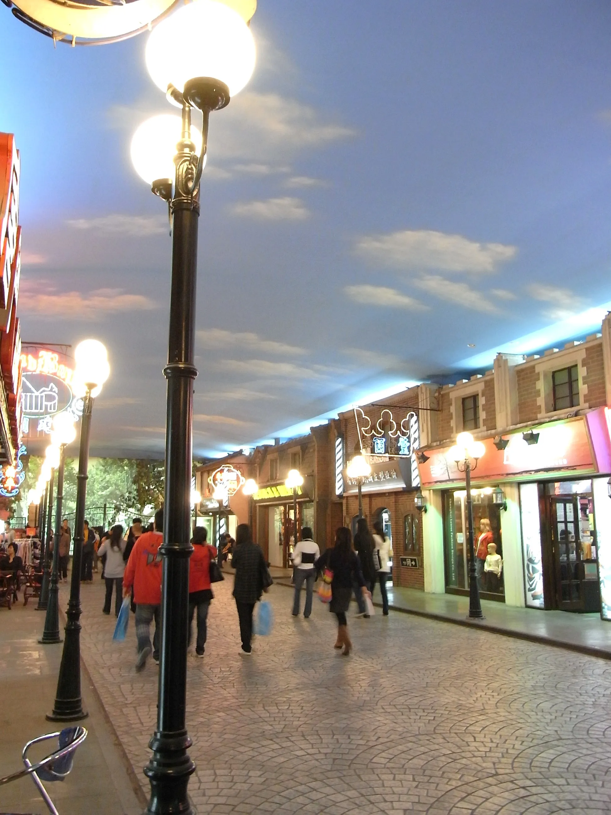 香港名店街のオールド上海エリア