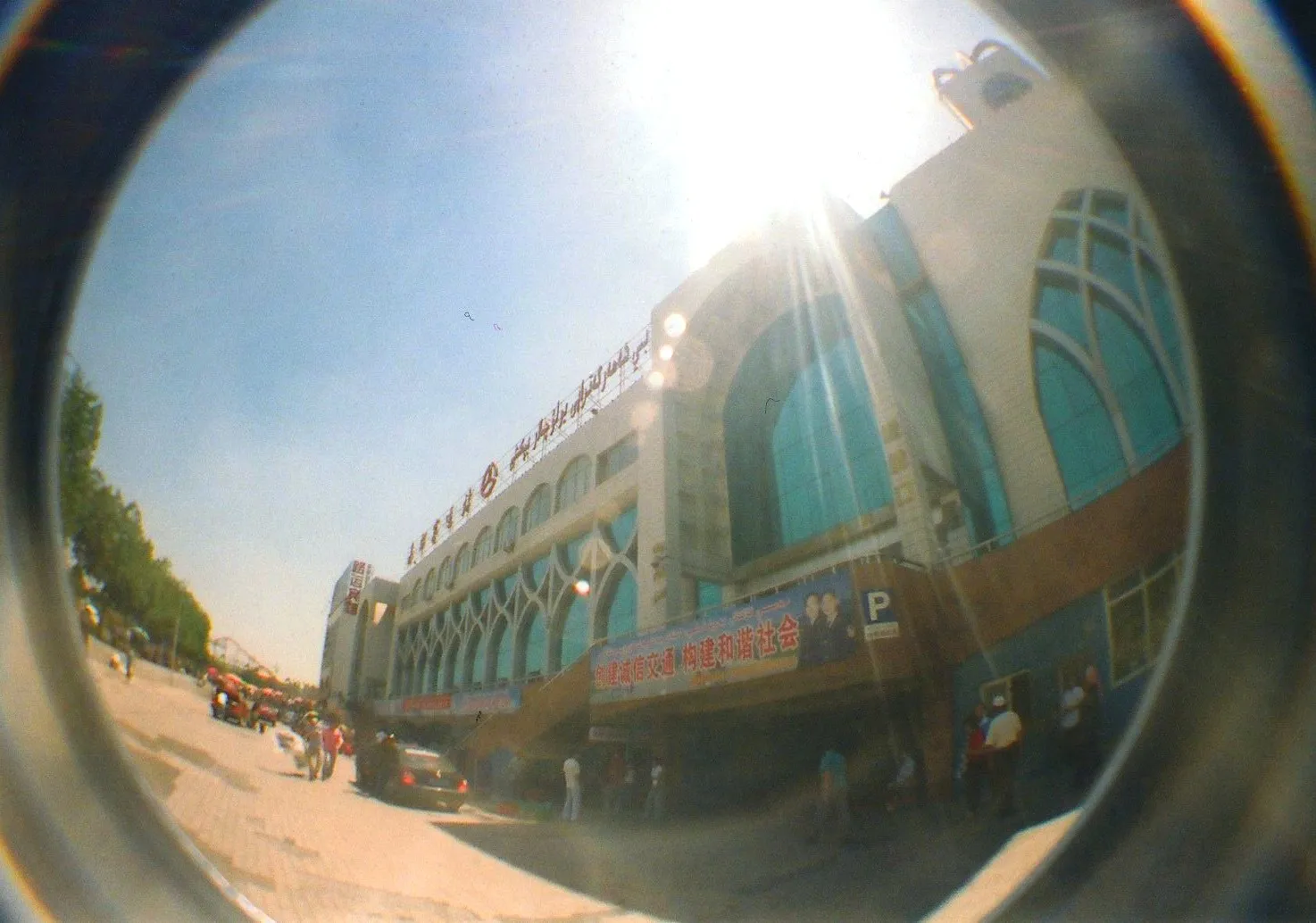 ウルムチのバスターミナル