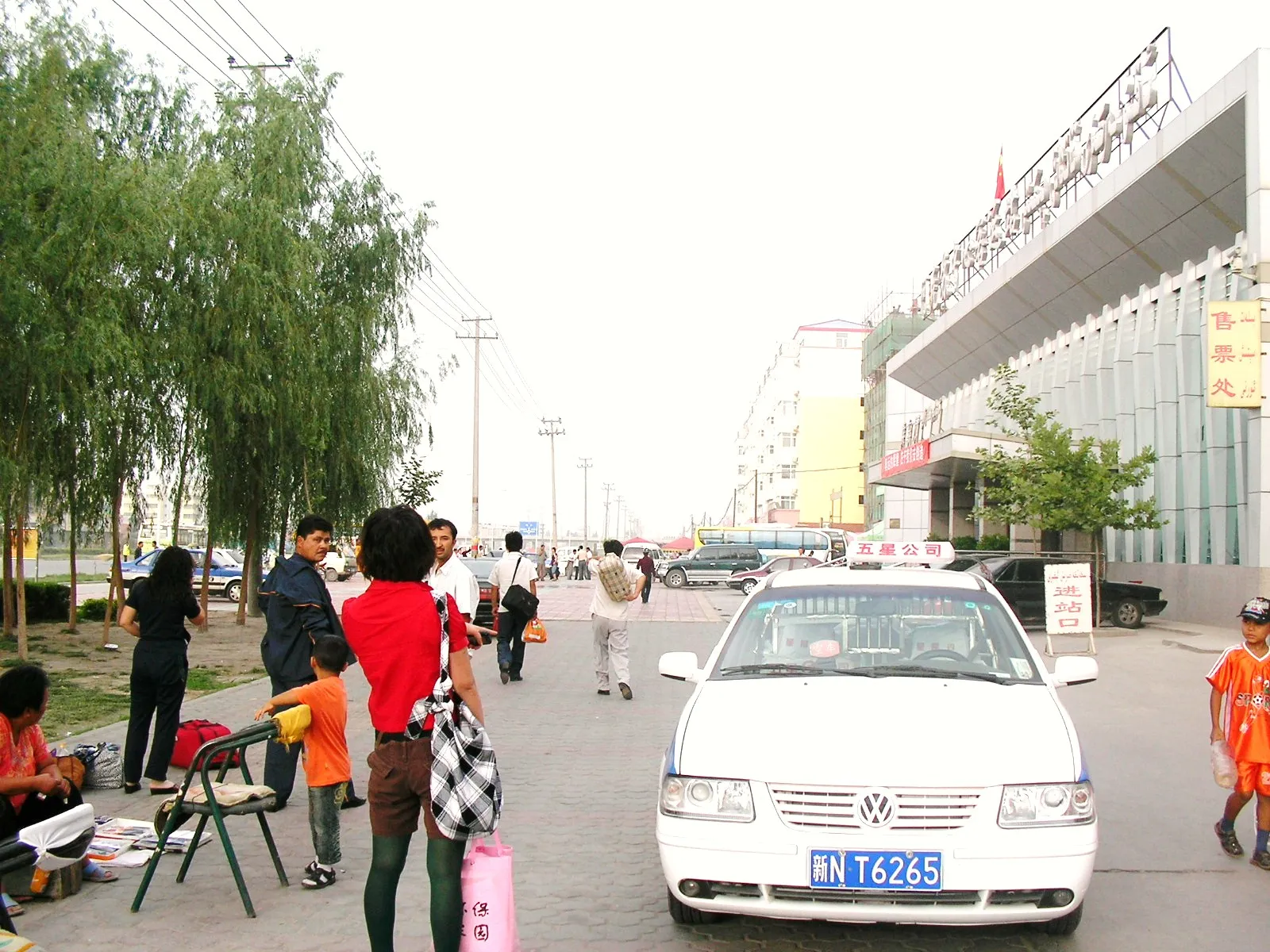 アクス(阿克蘇)ののどかな風景