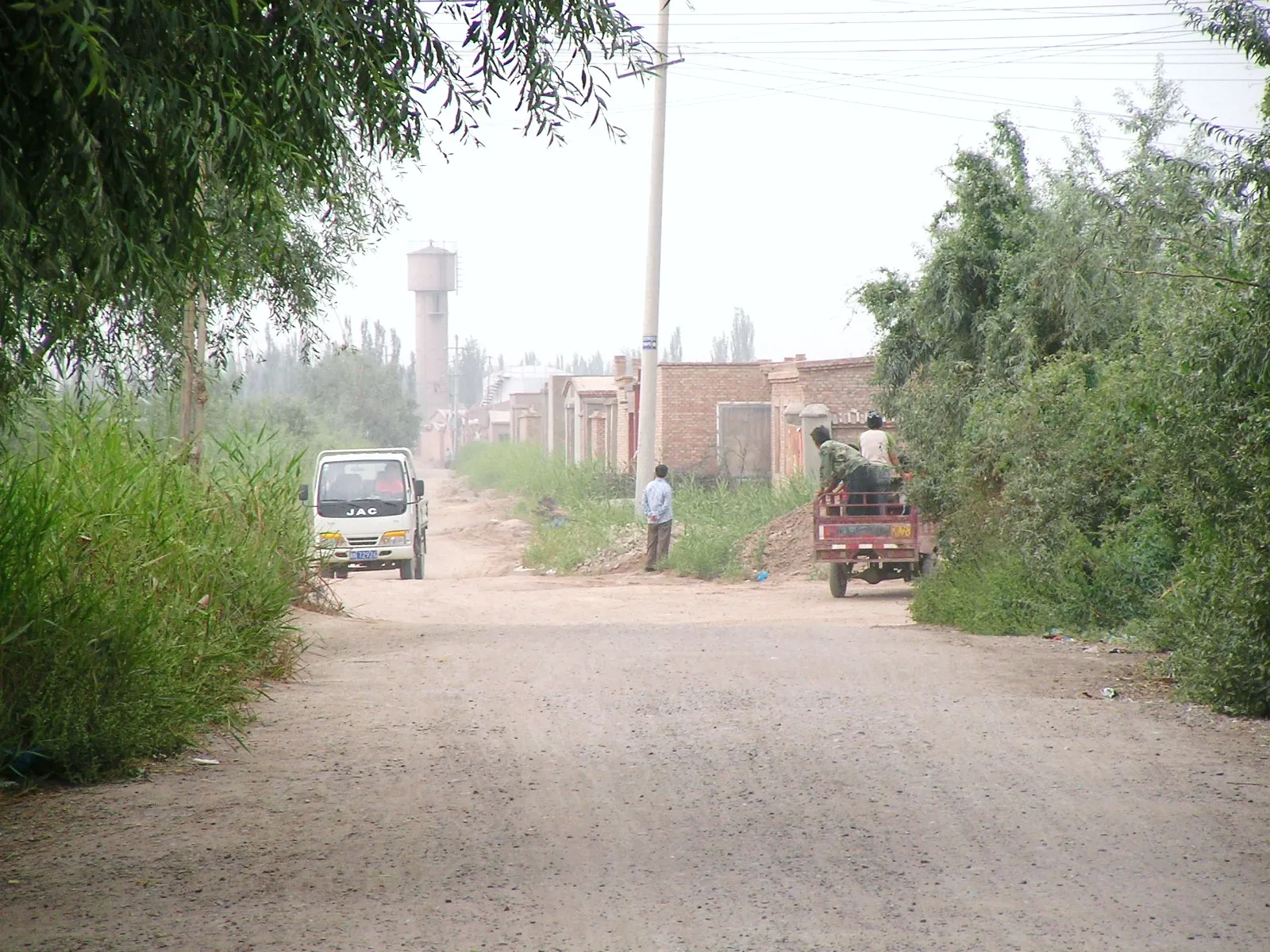 アクスの豊かな緑と自然