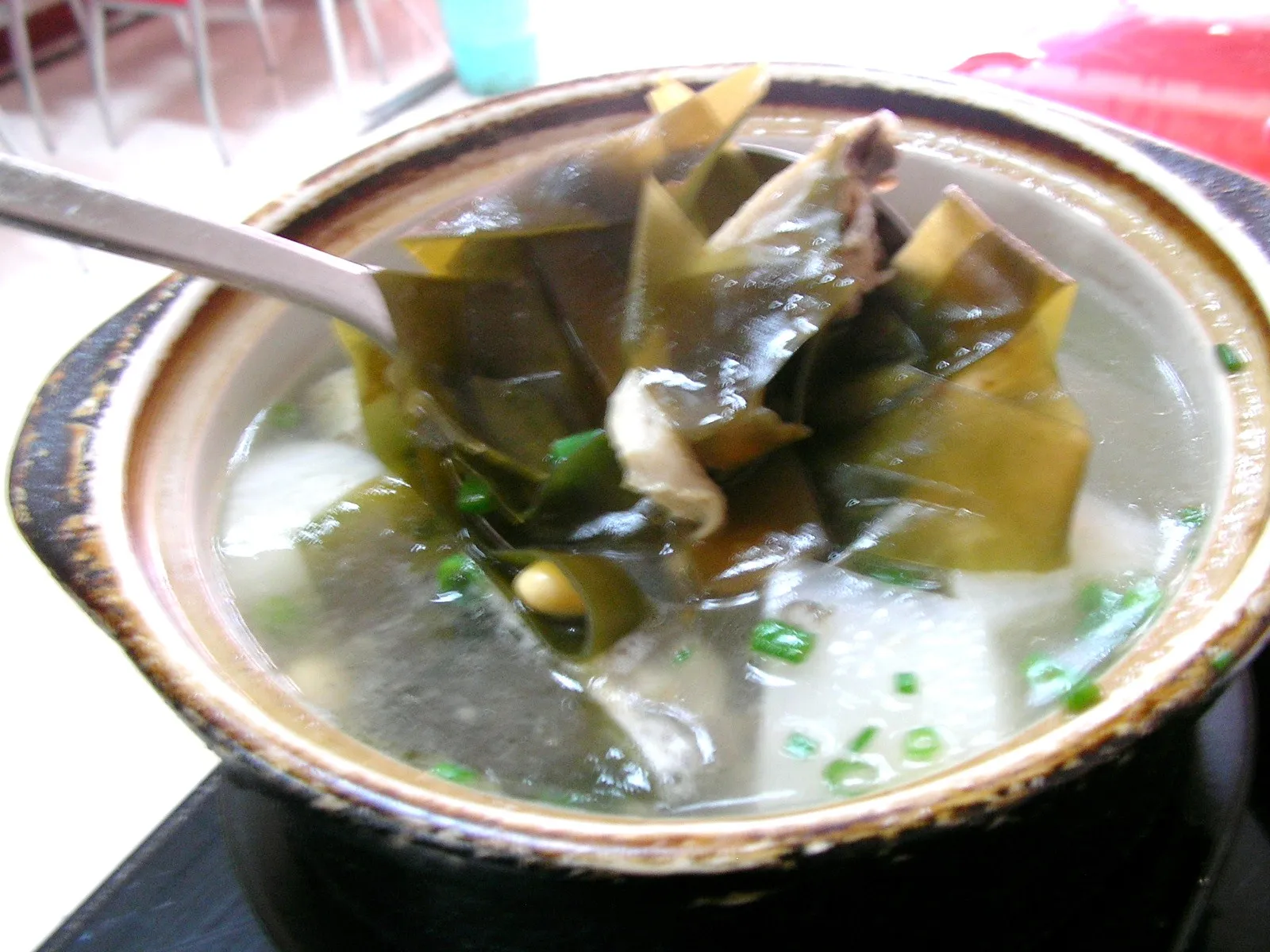 海草のスープ