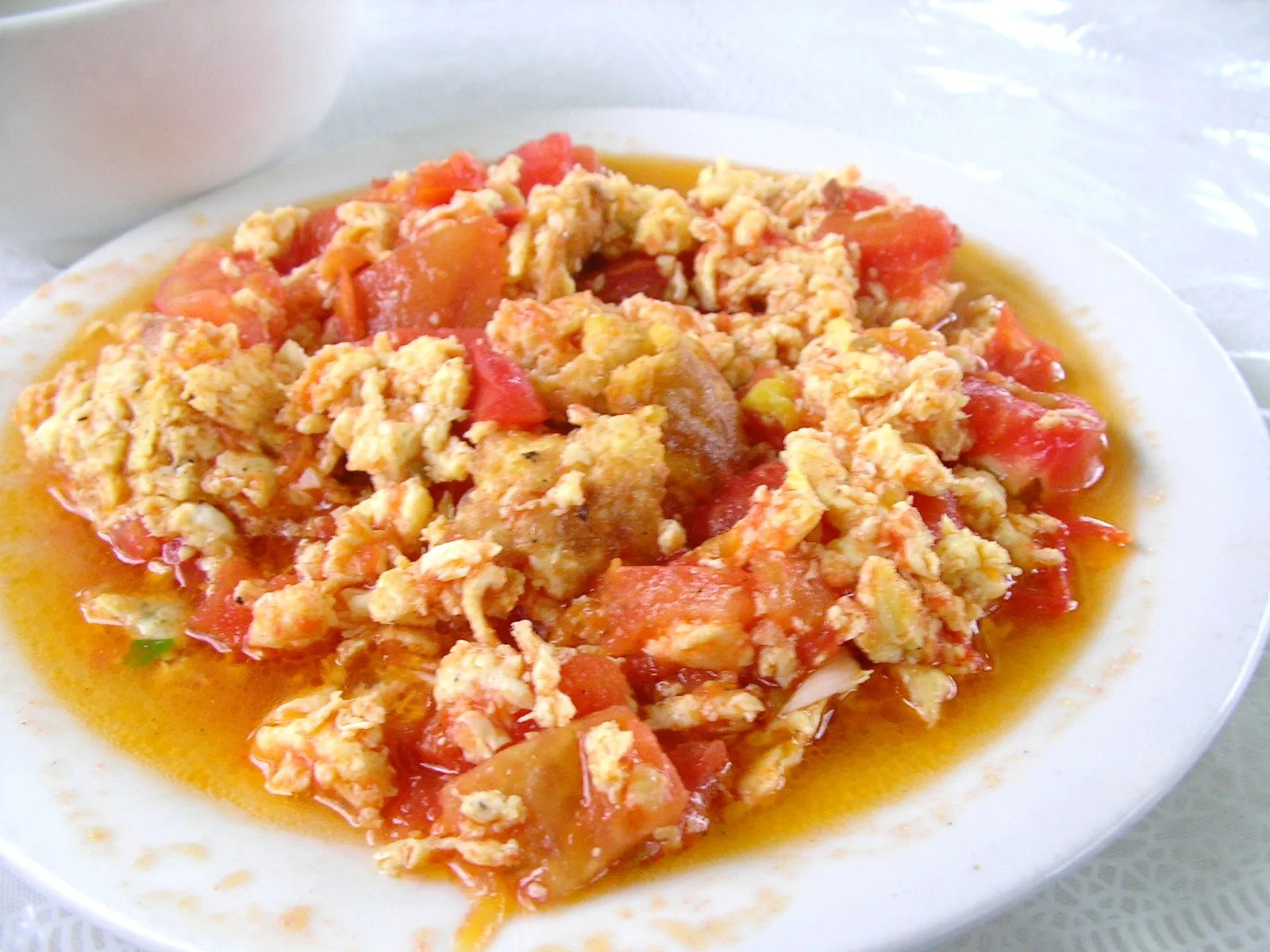 卵とトマトの炒め物