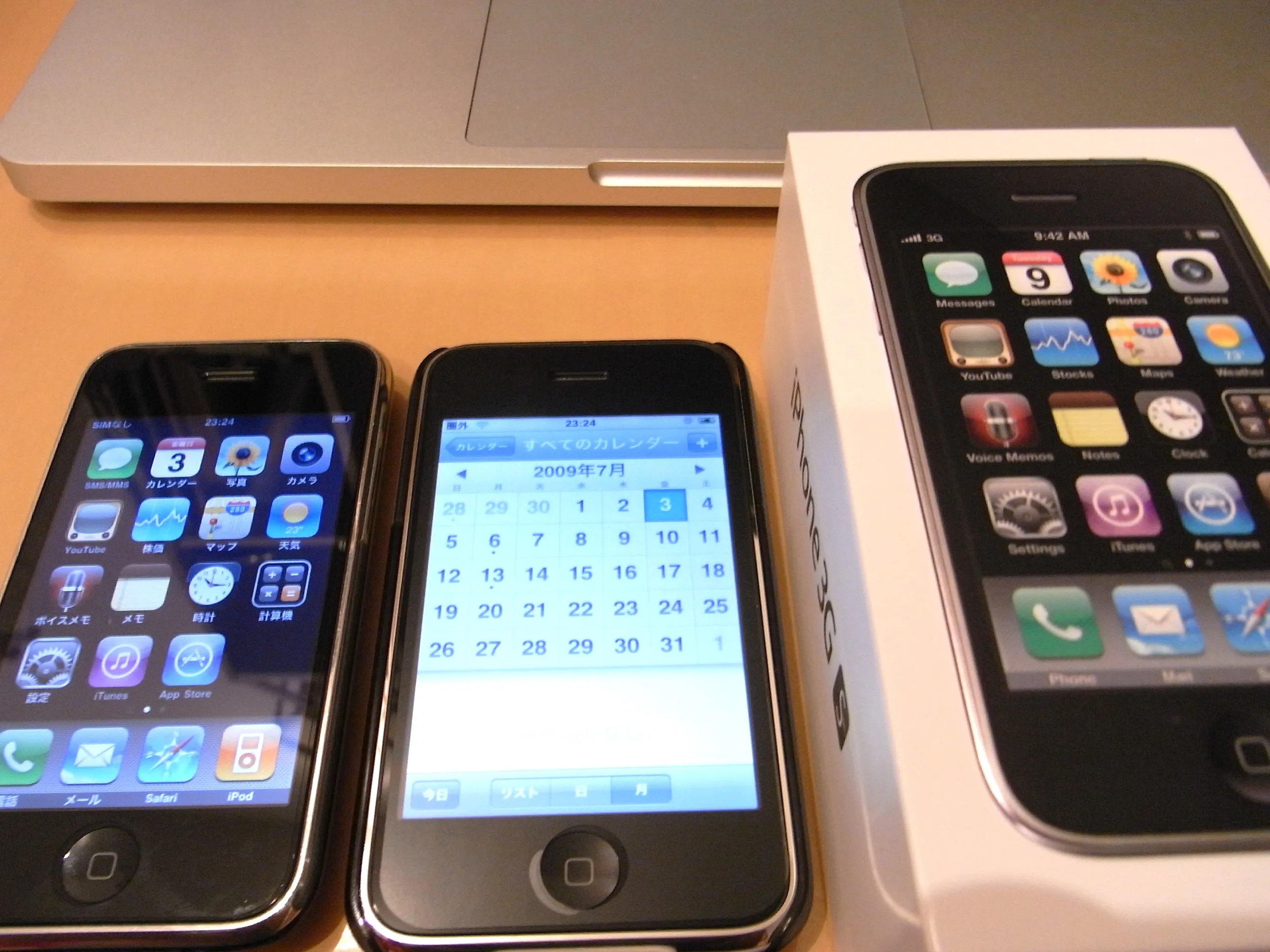 購入したiPhone 3GS