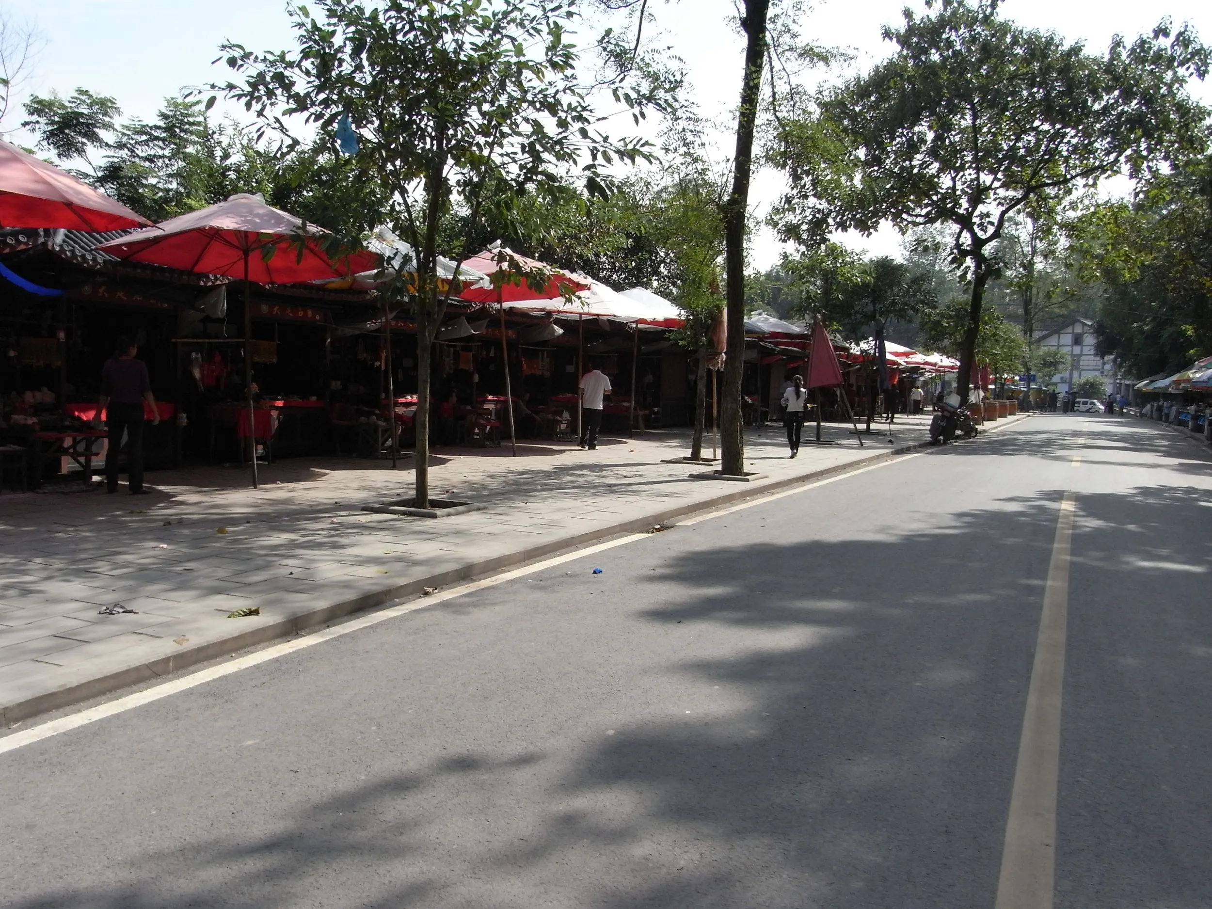 出口へ向かう帰り道