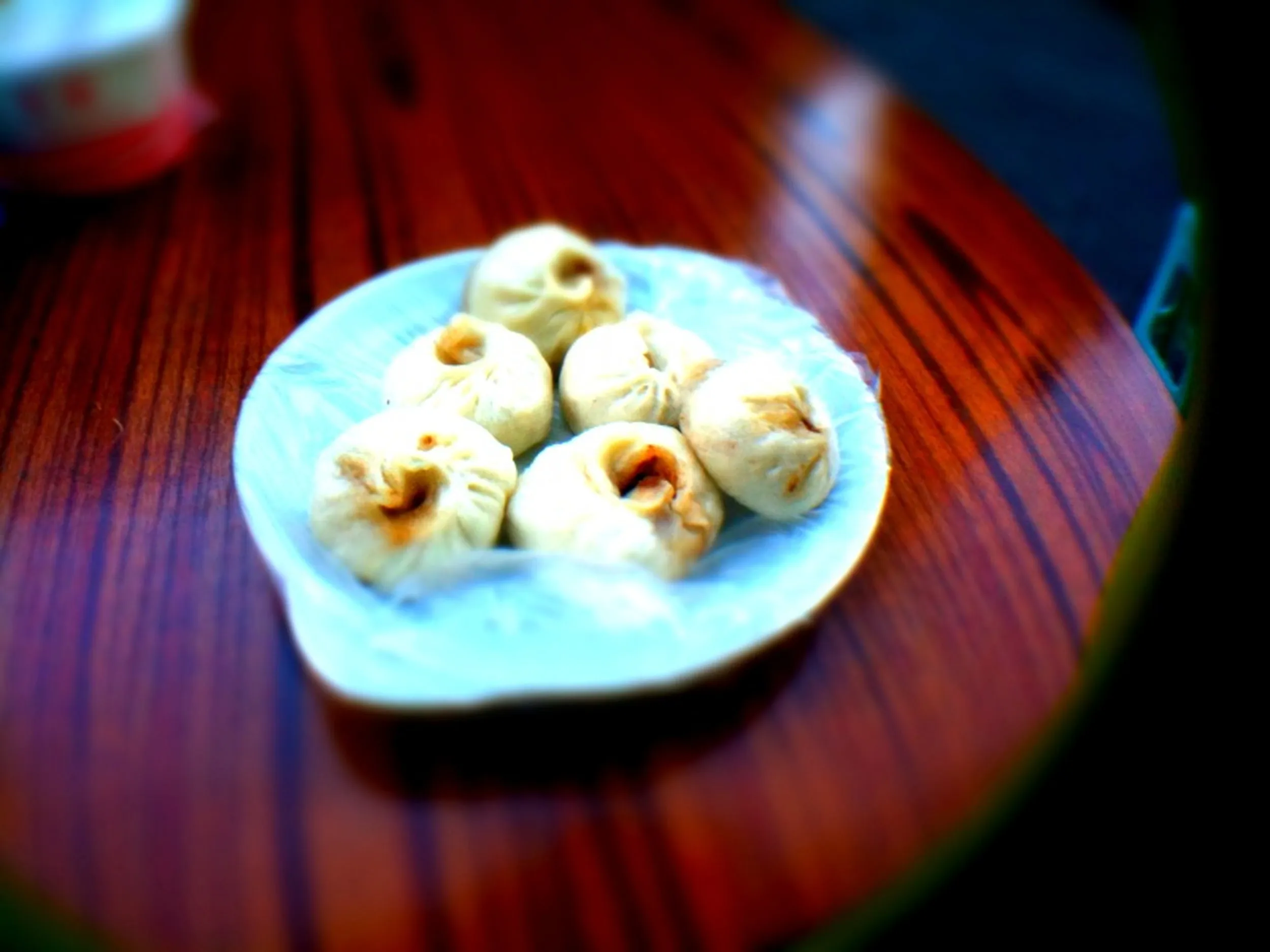 朝食の小龍包風肉まん