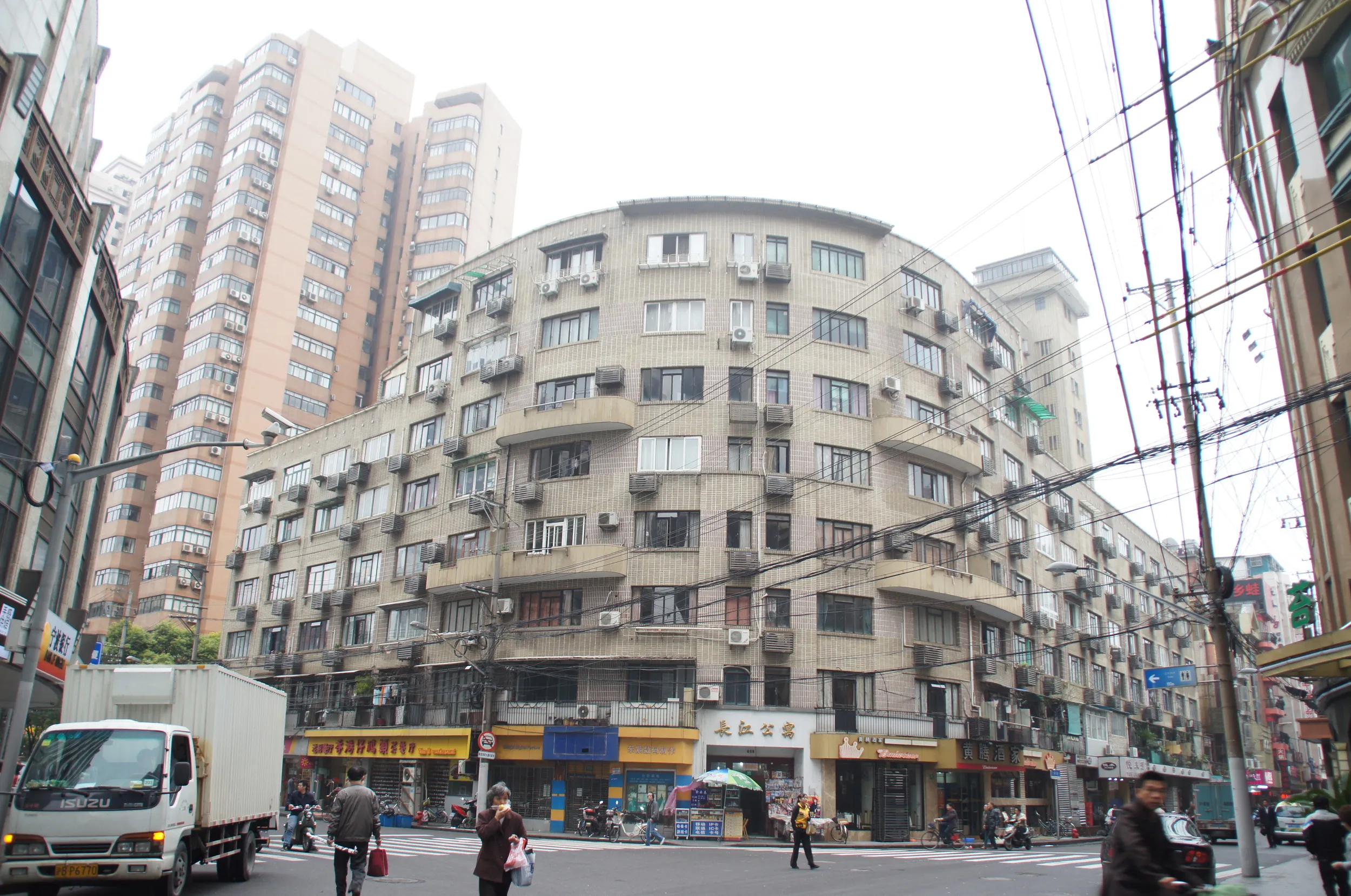 人民広場付近の風景