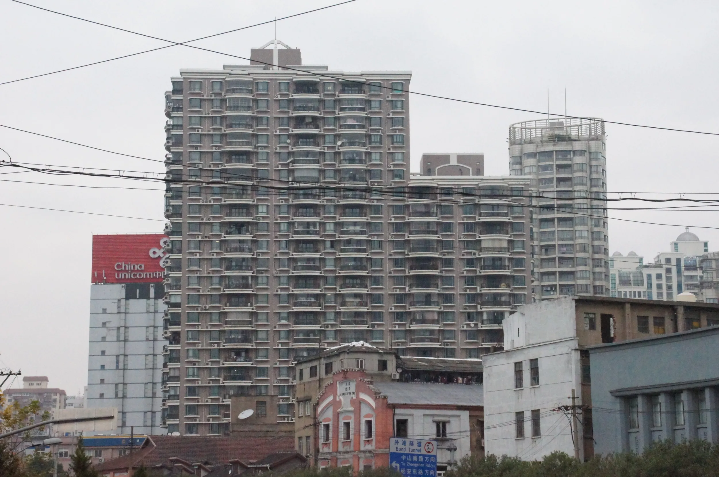 上海港付近の小区