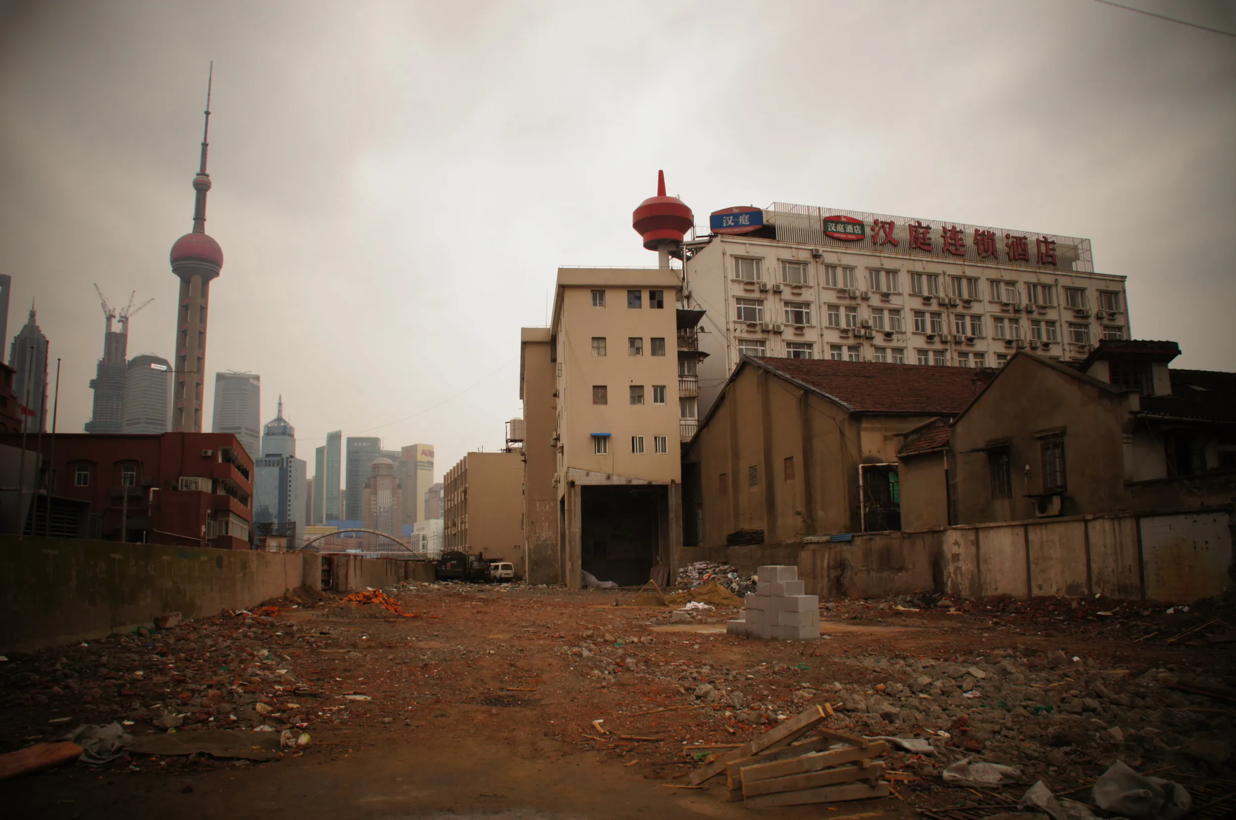 上海港付近の風景 トイカメラモード