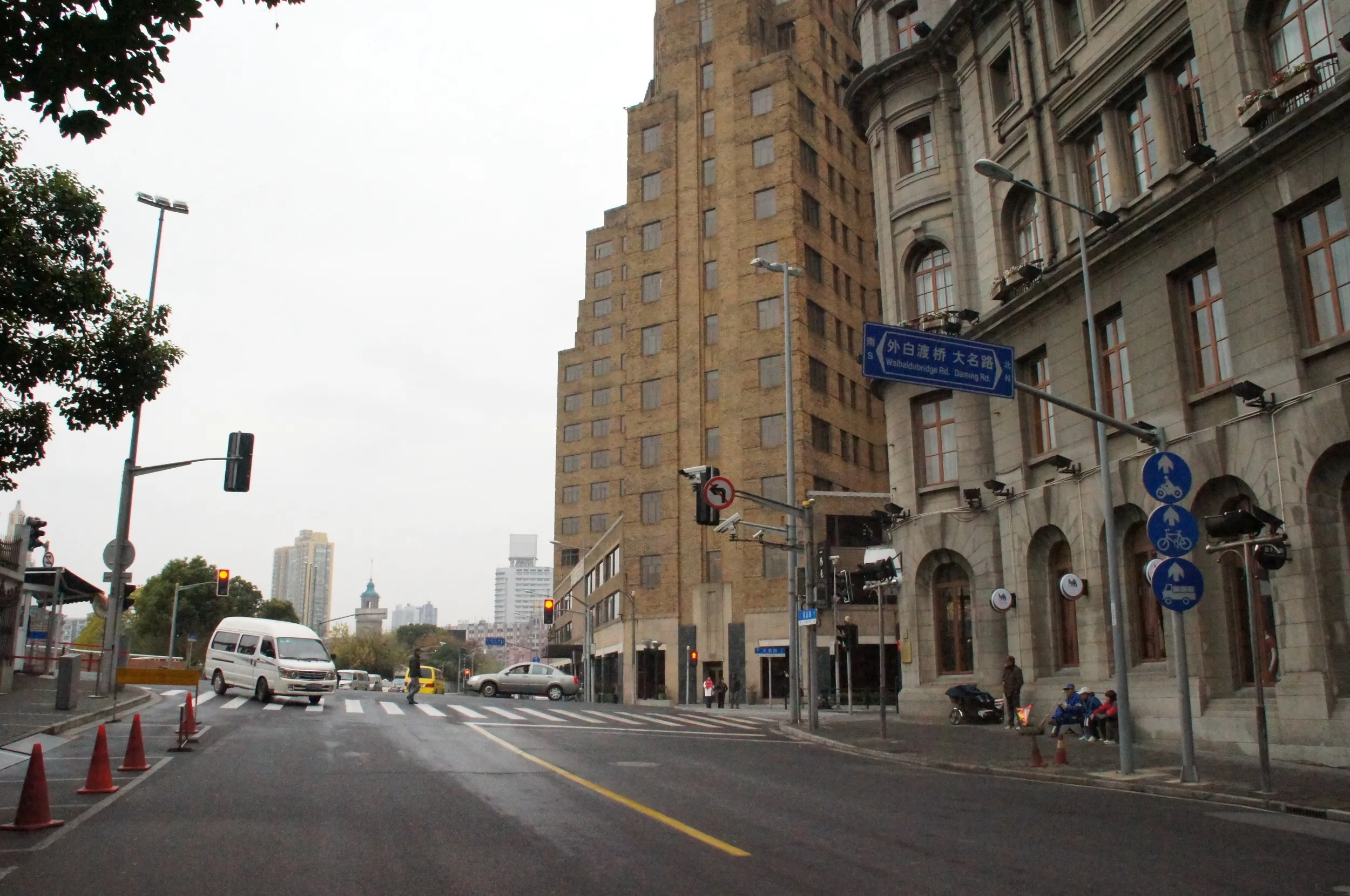 江浦飯店付近の風景