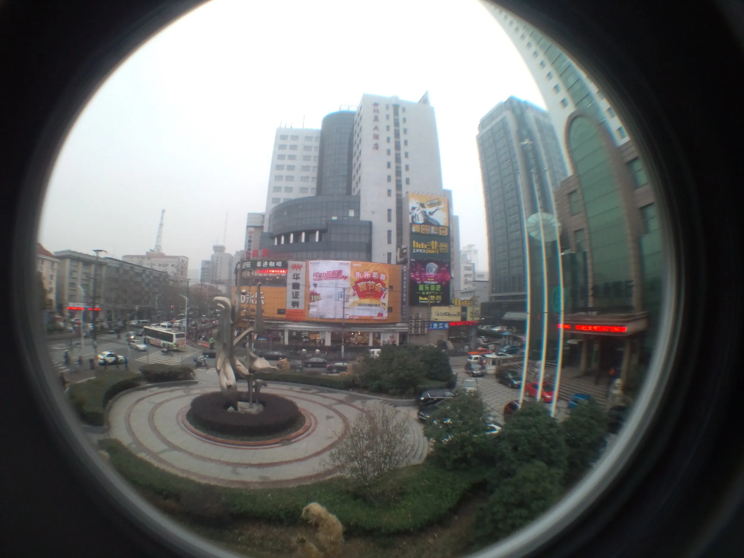 淞濱路周辺の風景