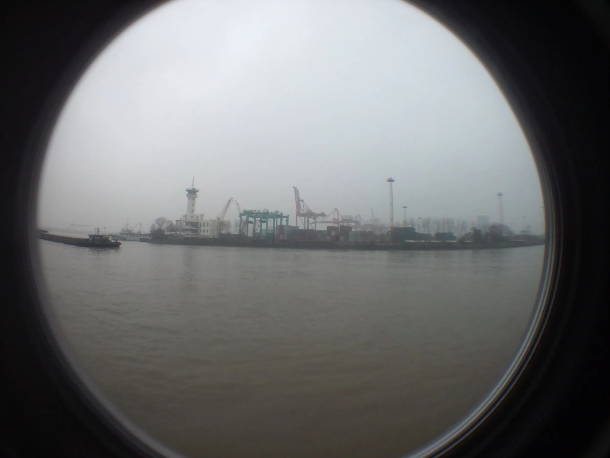 吴淞新城・吴淞渡口周辺と黄浦江の風景