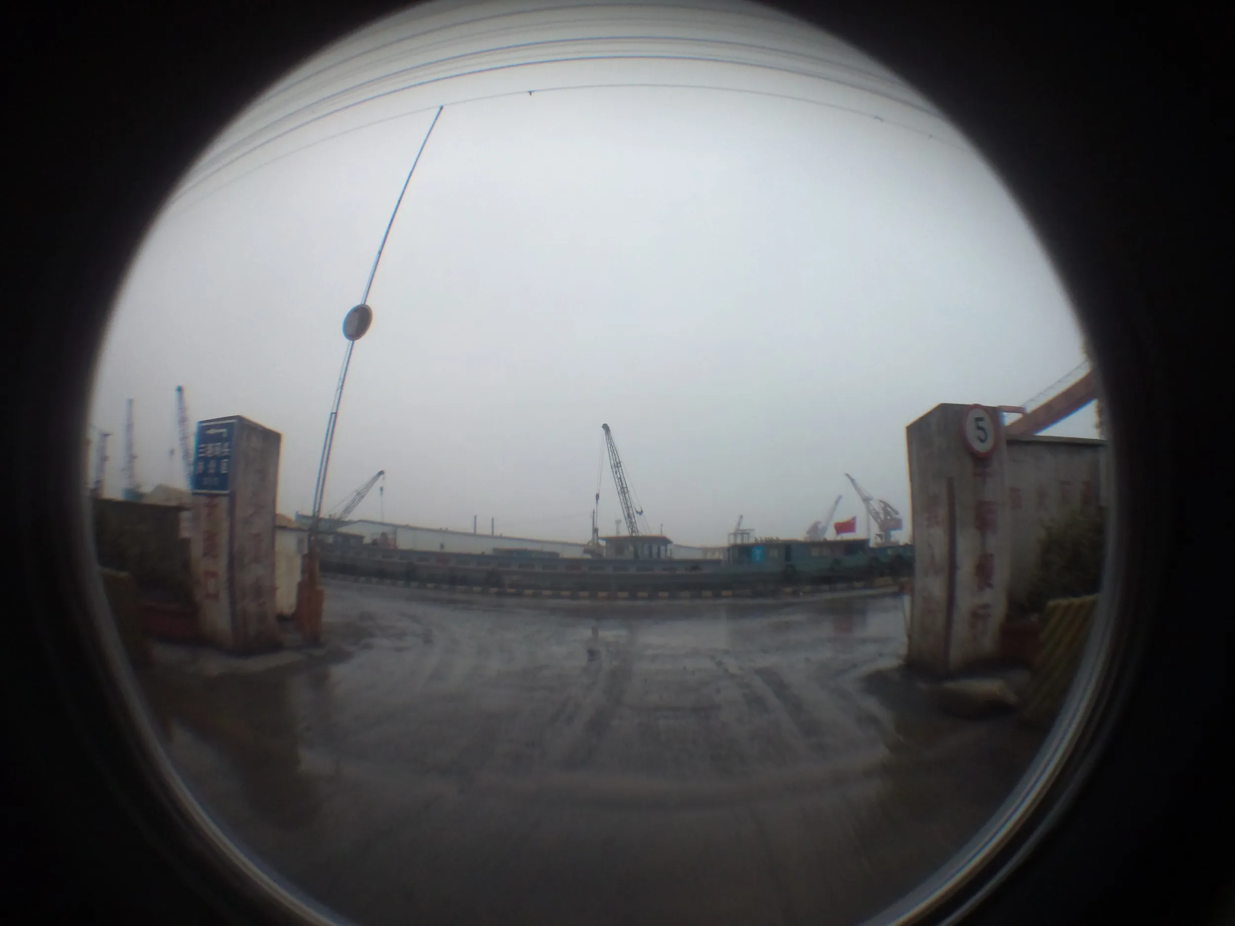 三岔港村周辺の港