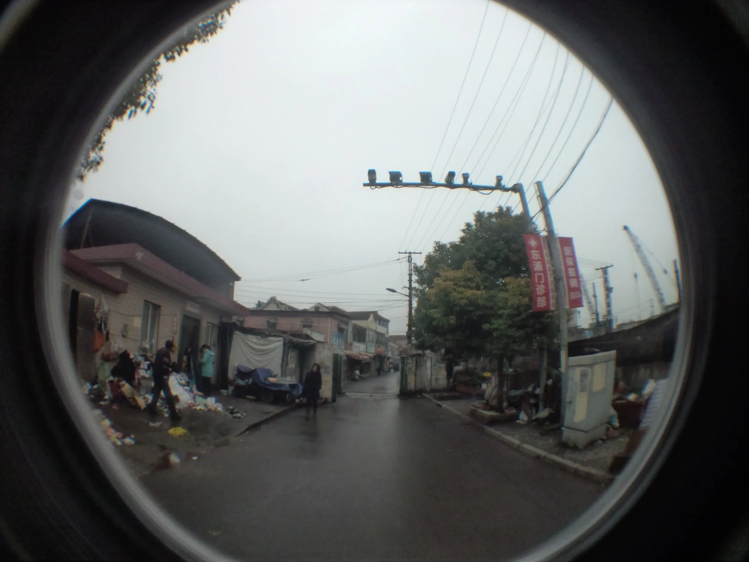 三岔港村周辺の風景