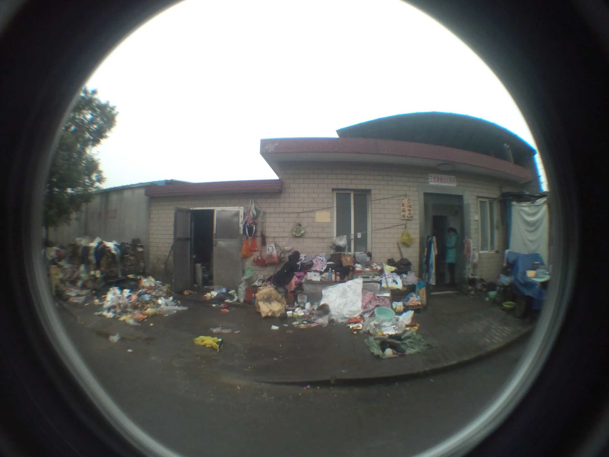 三岔港村周辺の風景