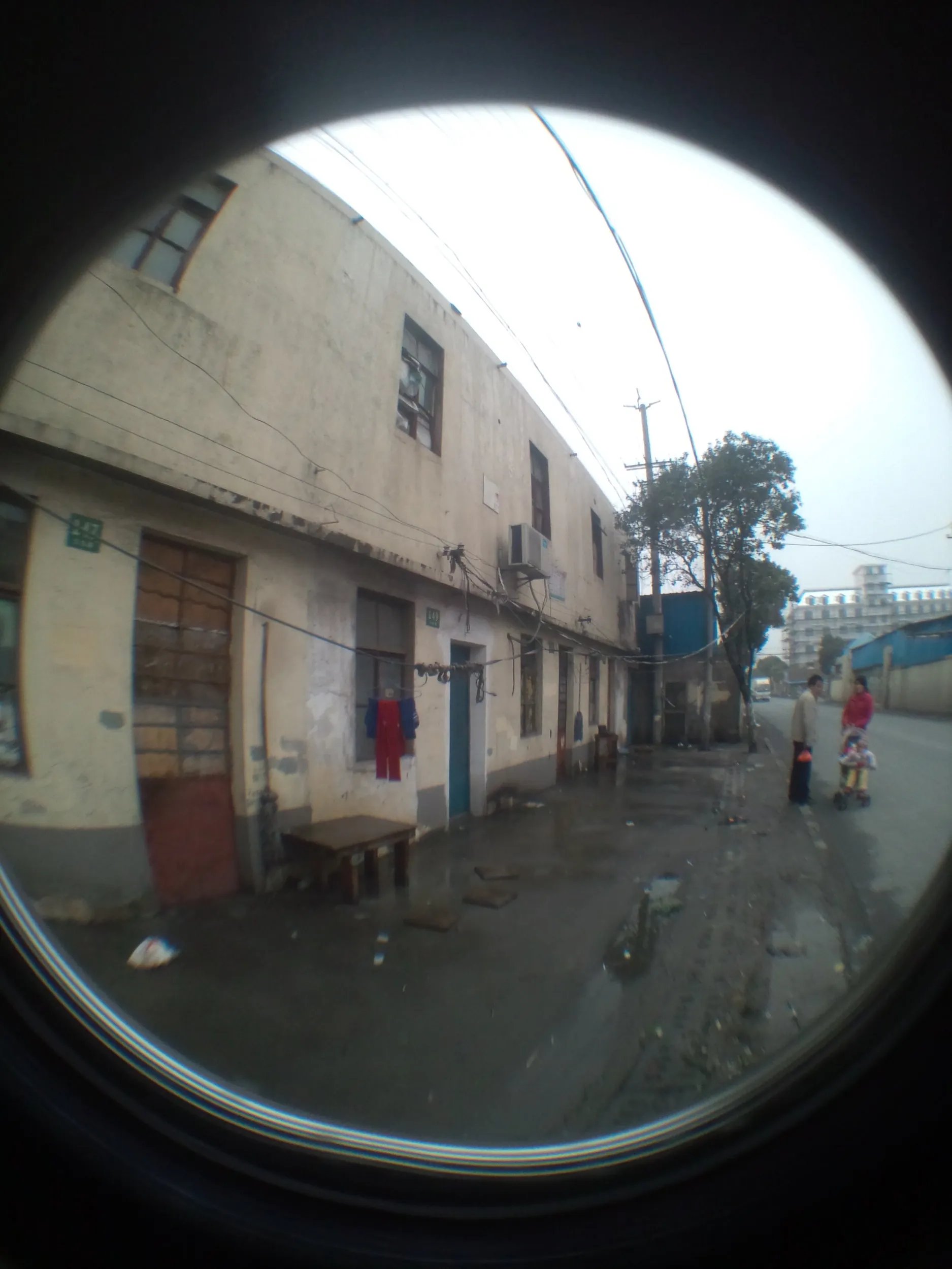 三岔港村周辺の風景