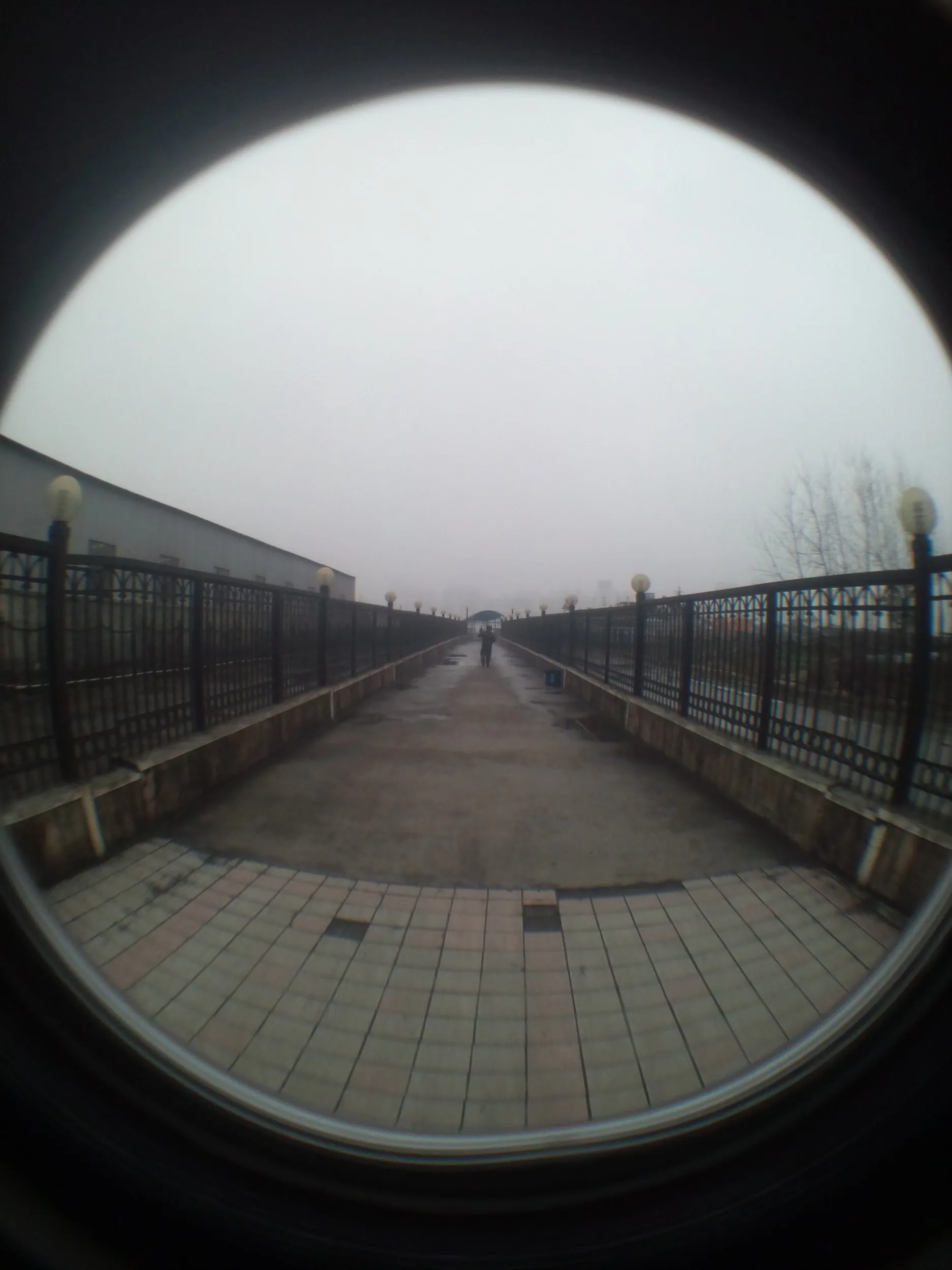 三岔港村の渡し船乗り場