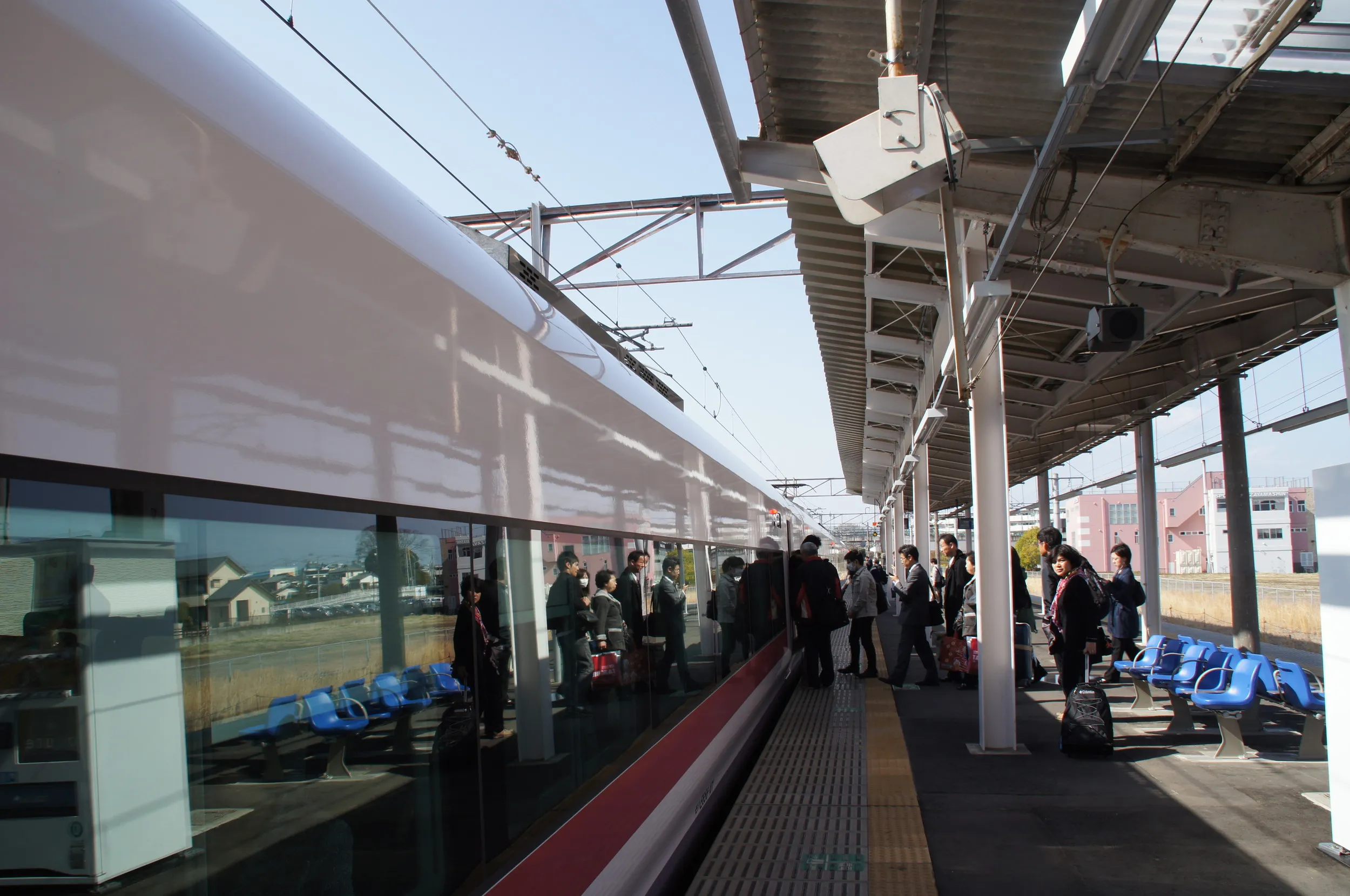 特急スーパーひたちに乗車