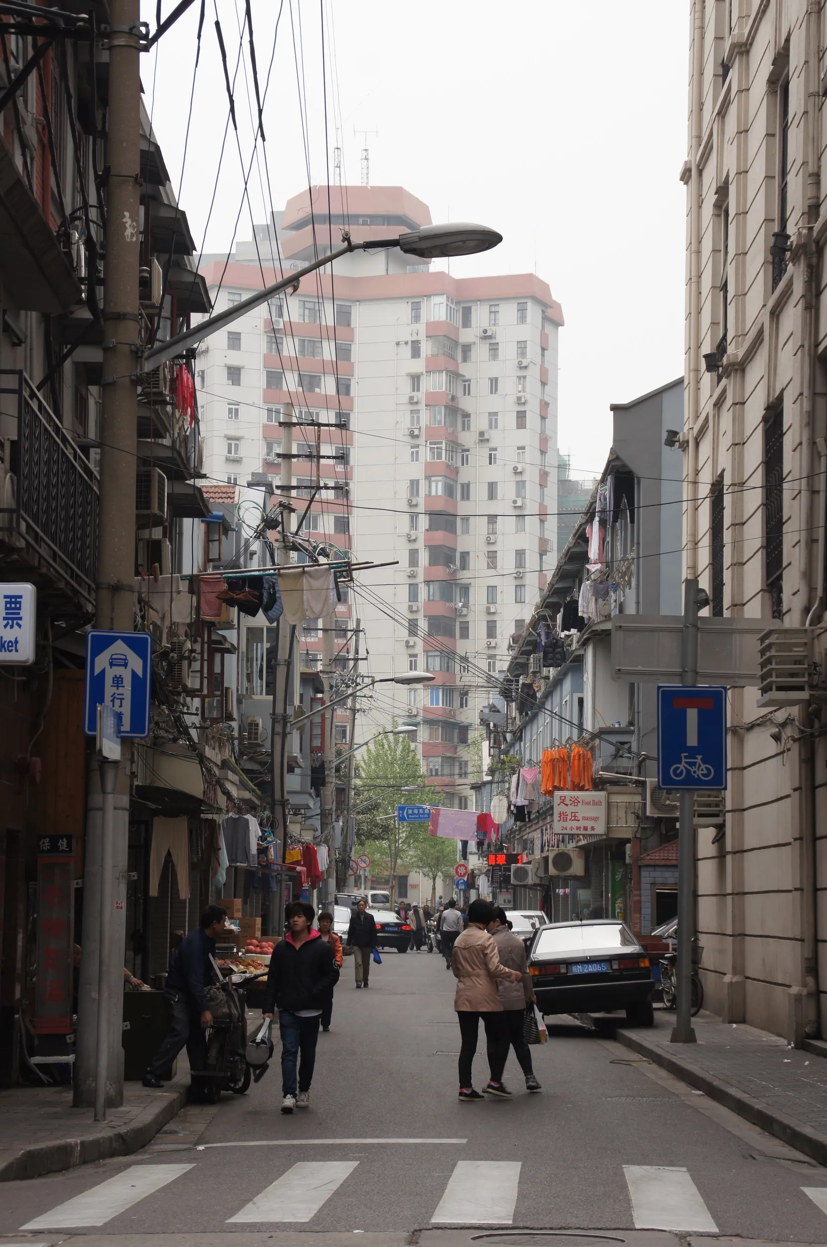 金陵東路付近の風景
