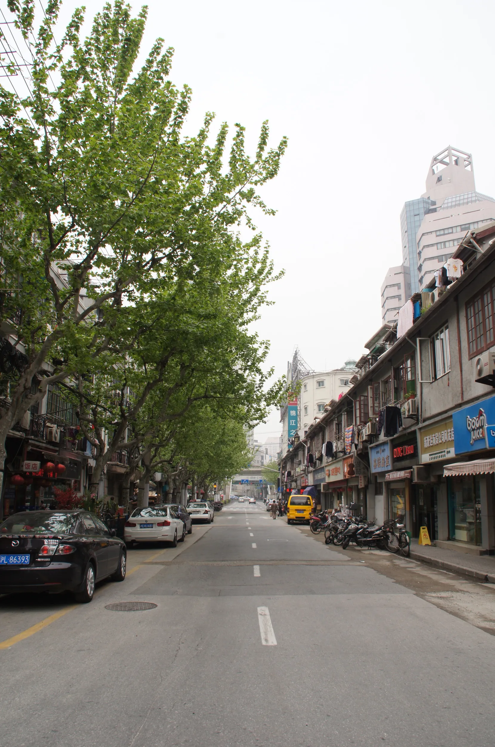 金陵東路付近の風景