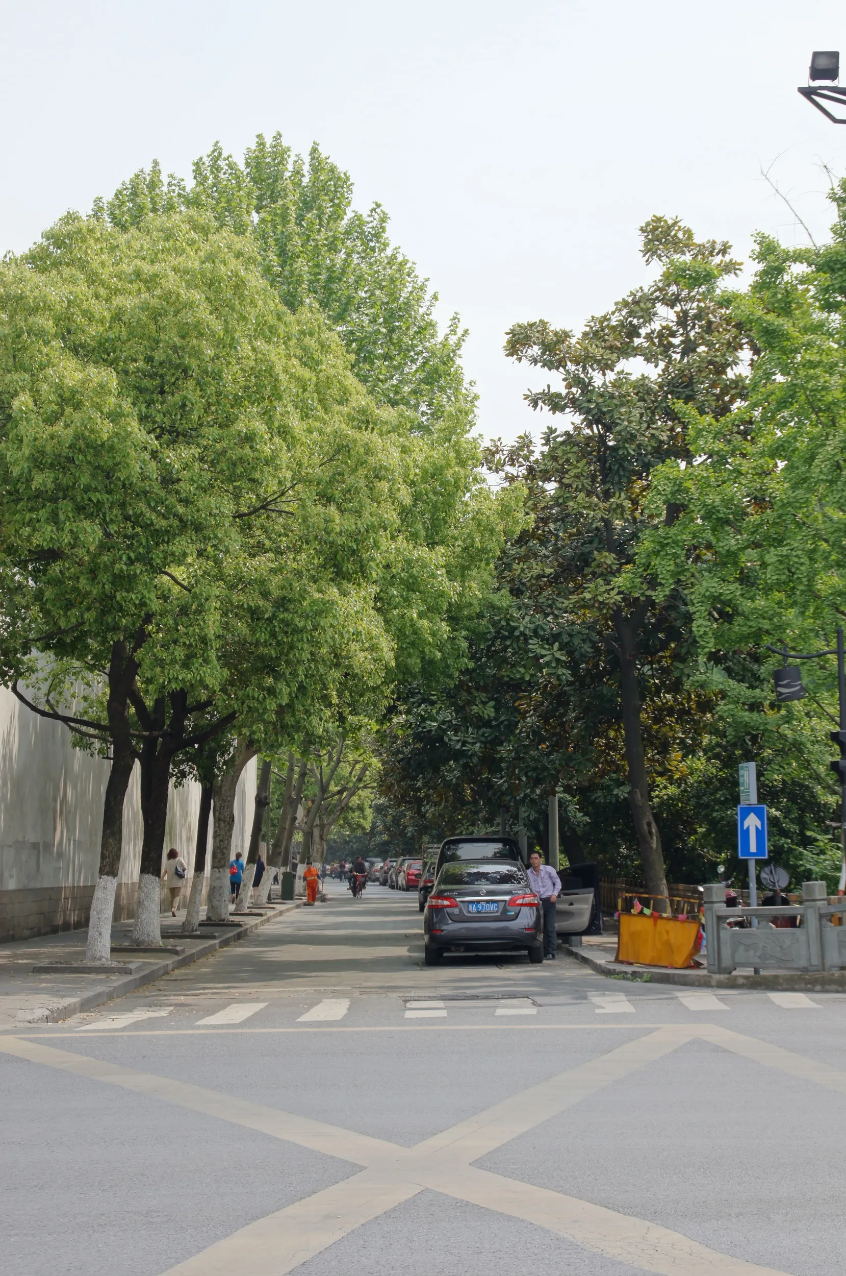 鼓楼付近へ到着