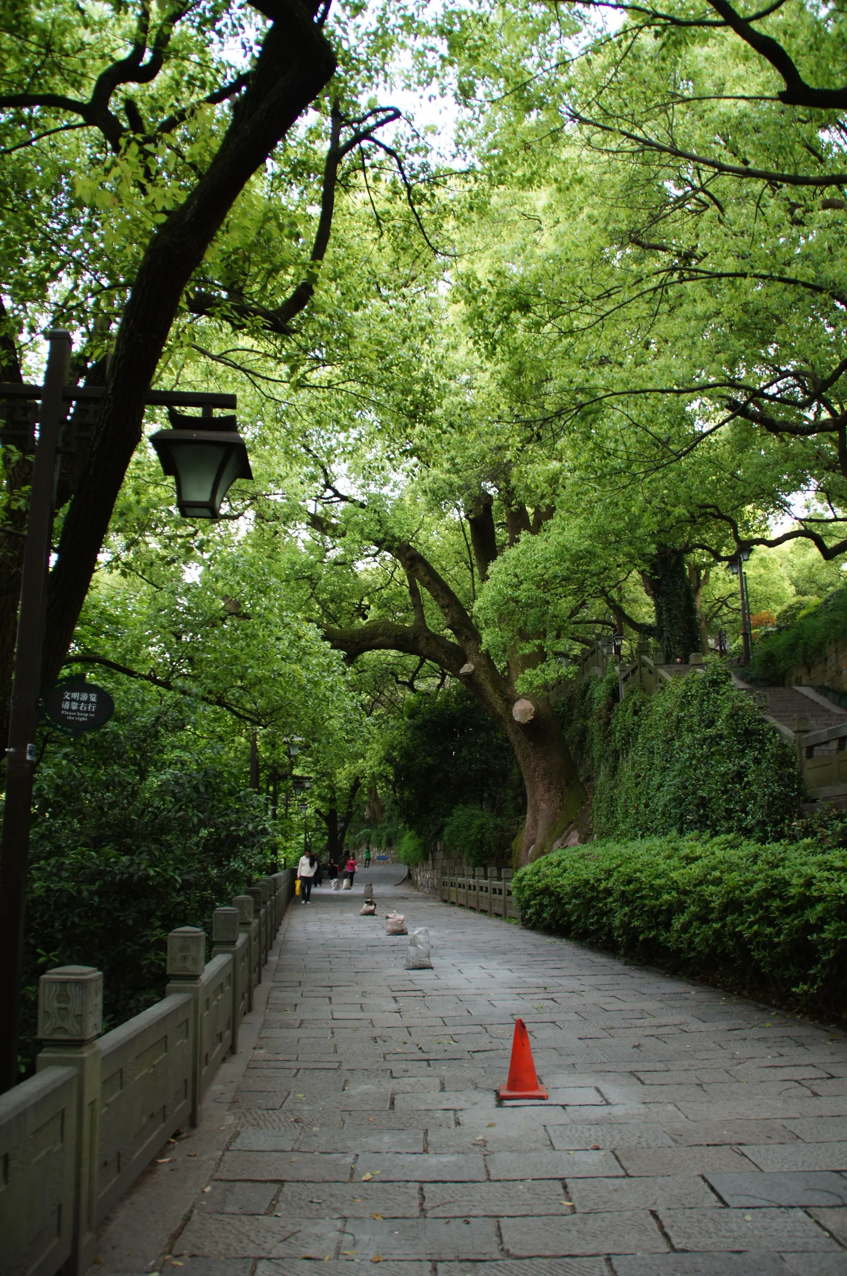 城隍閣下の風景