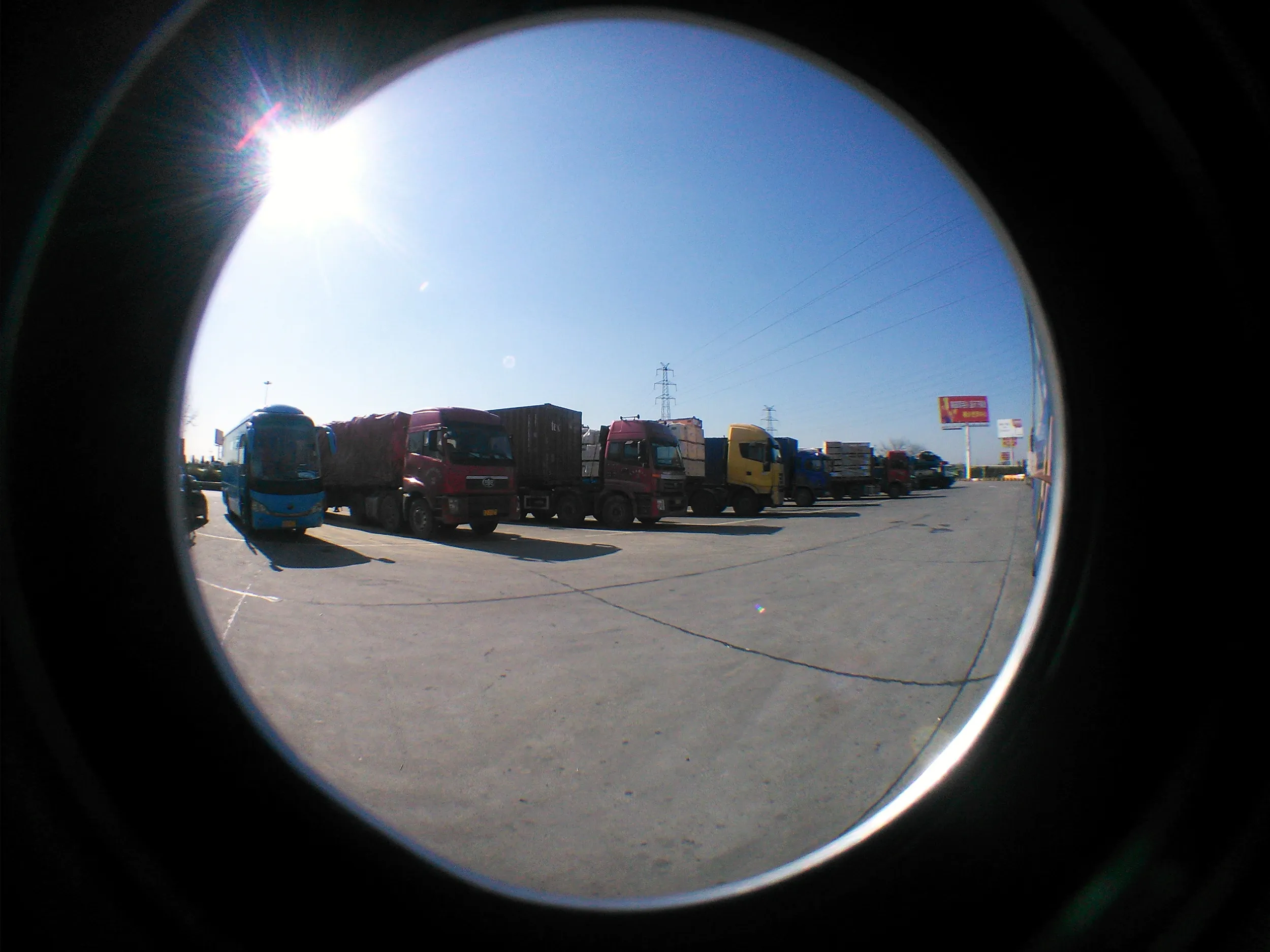 ドライブスルー風景