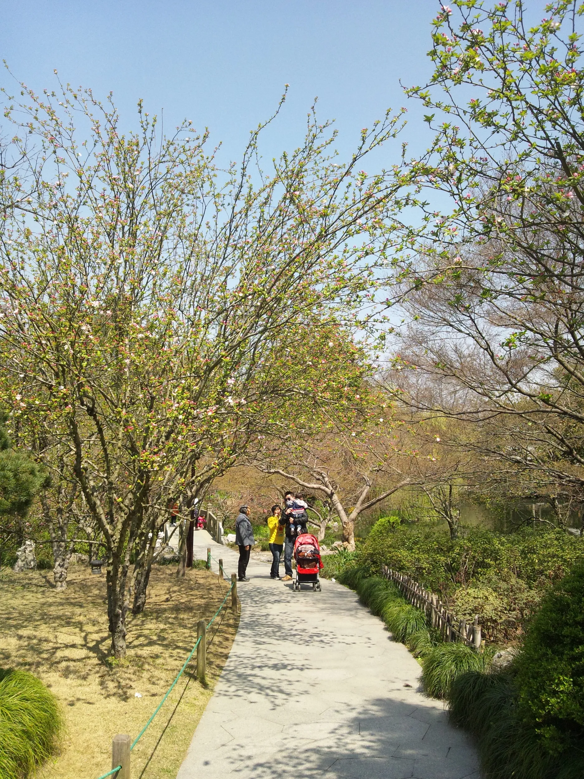 花港公園を観光