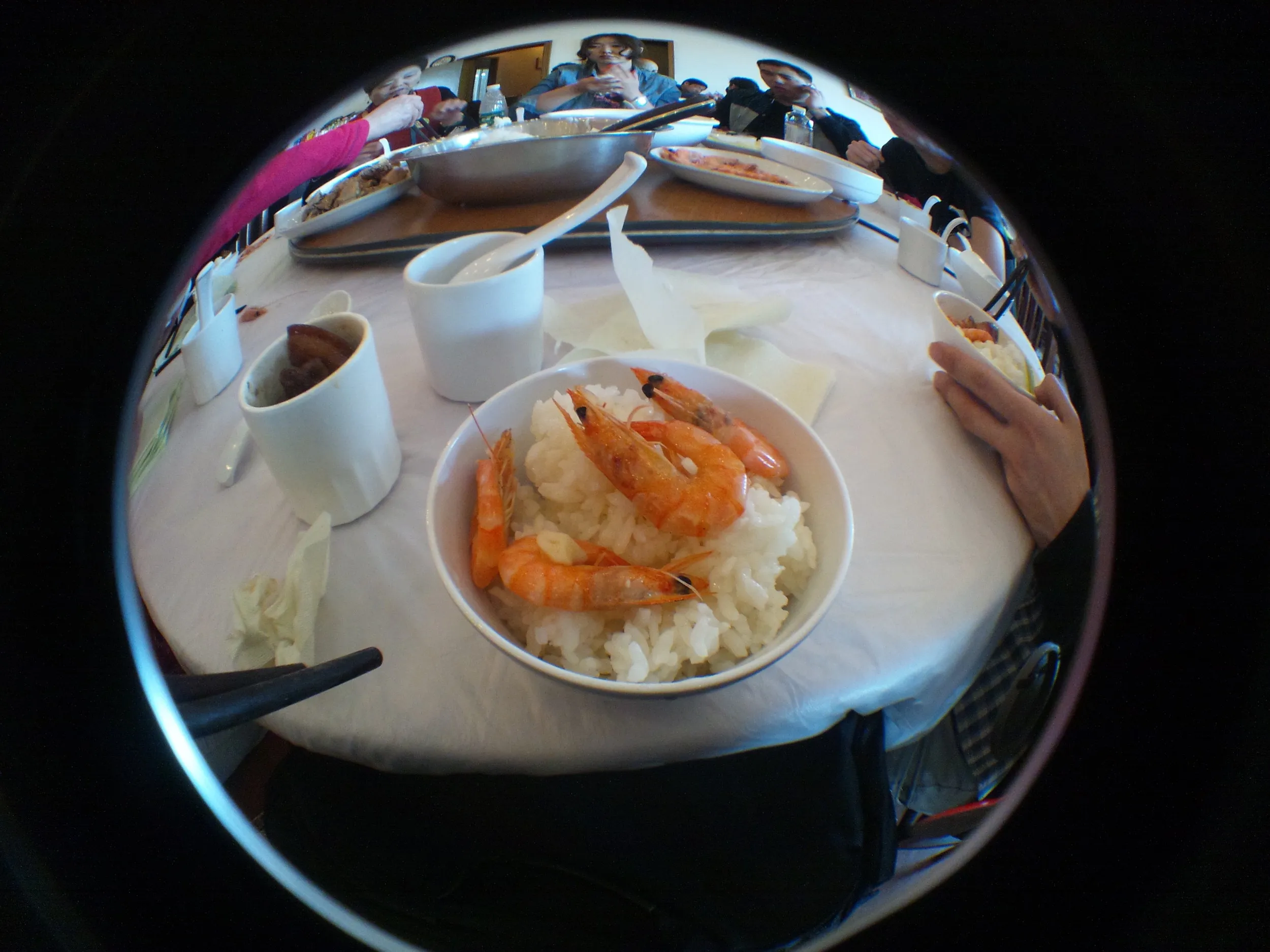 望江楼での昼食