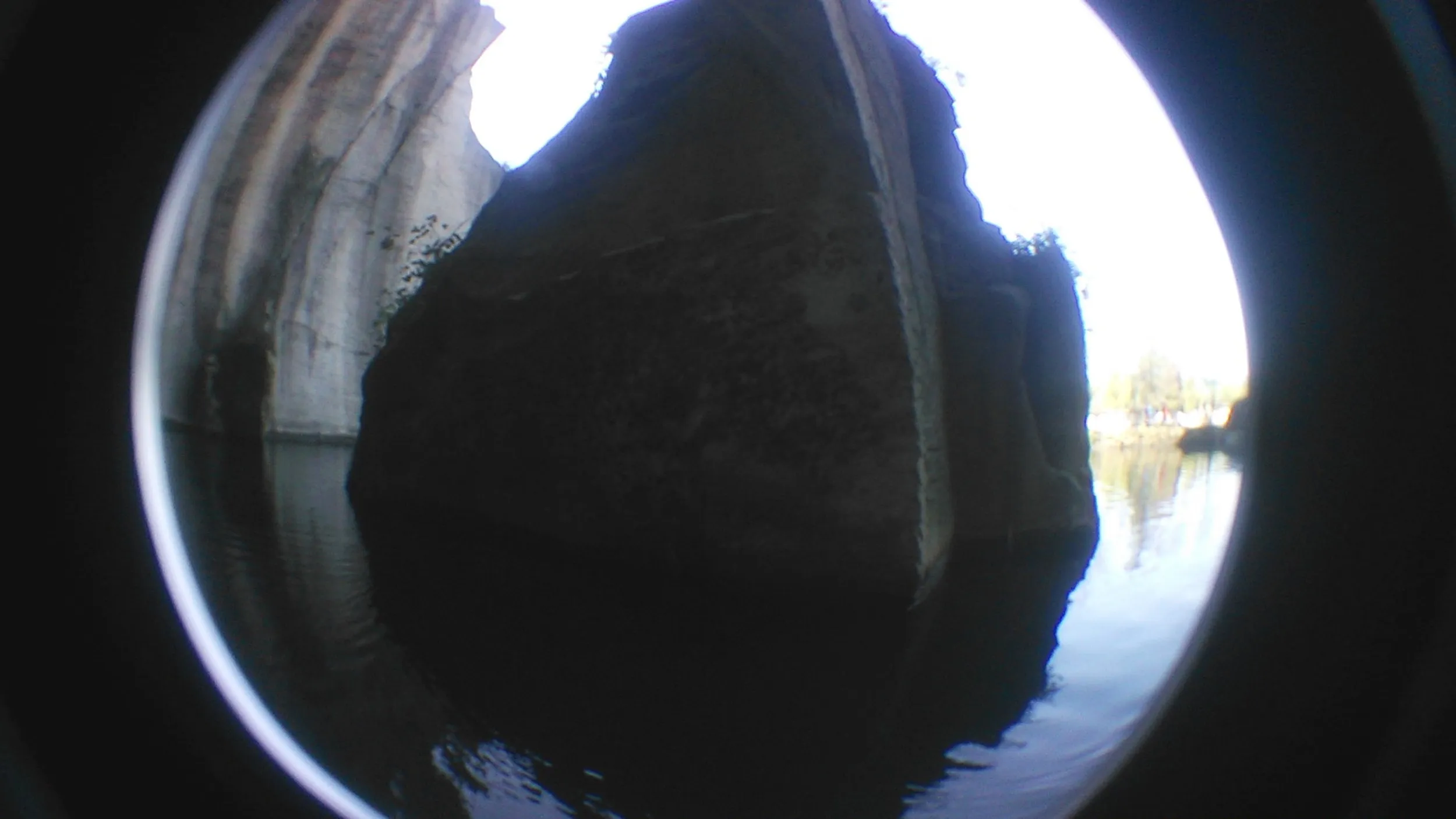 ボートからの東湖風景