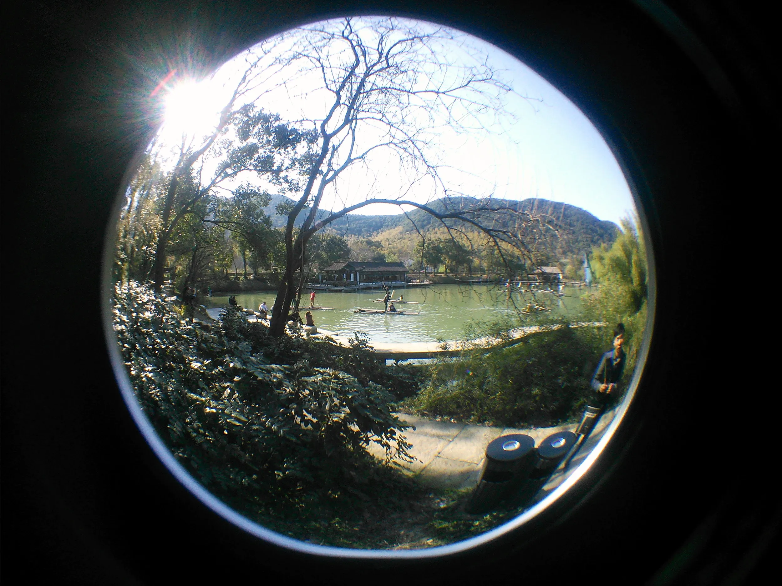 書道家の聖地、蘭亭を観光