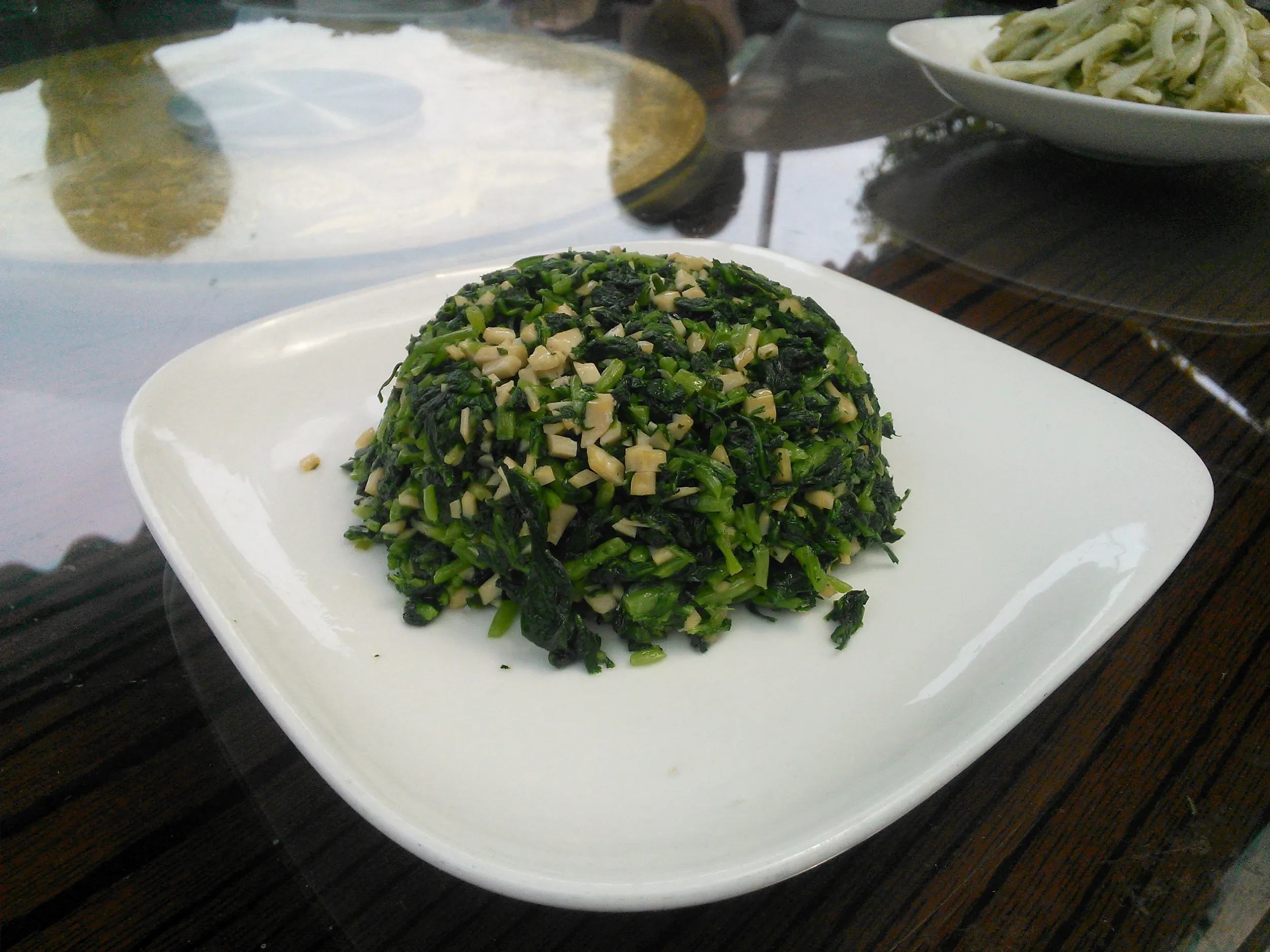 産地にて杭州の家庭料理を食す