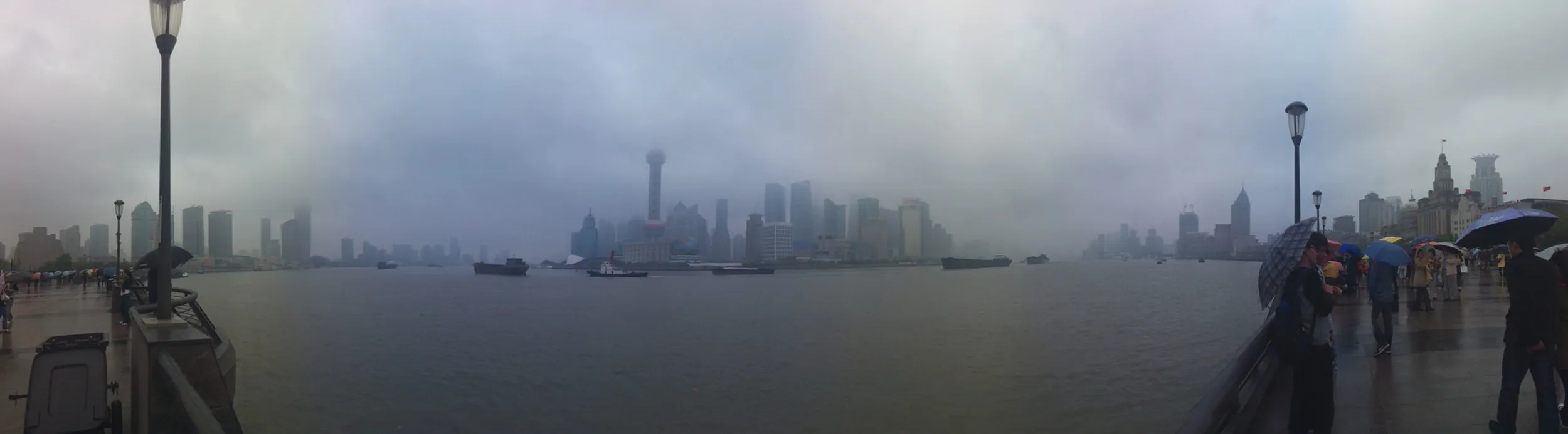 外灘 パノラマ撮影