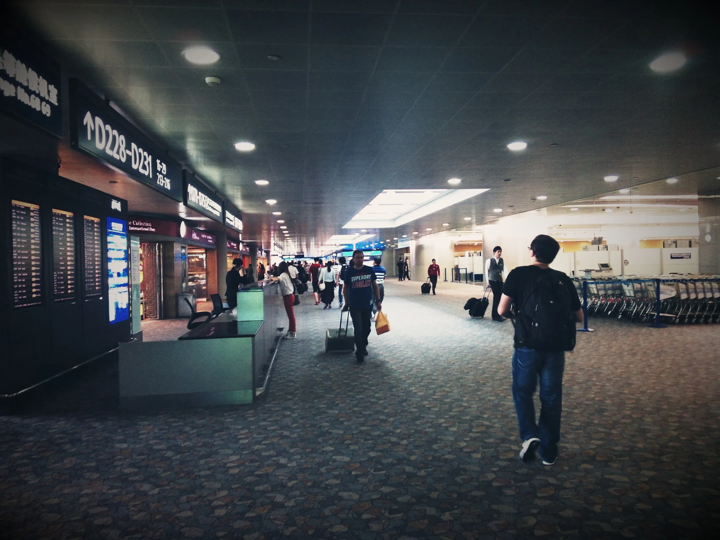 上海から東京へ一時帰国