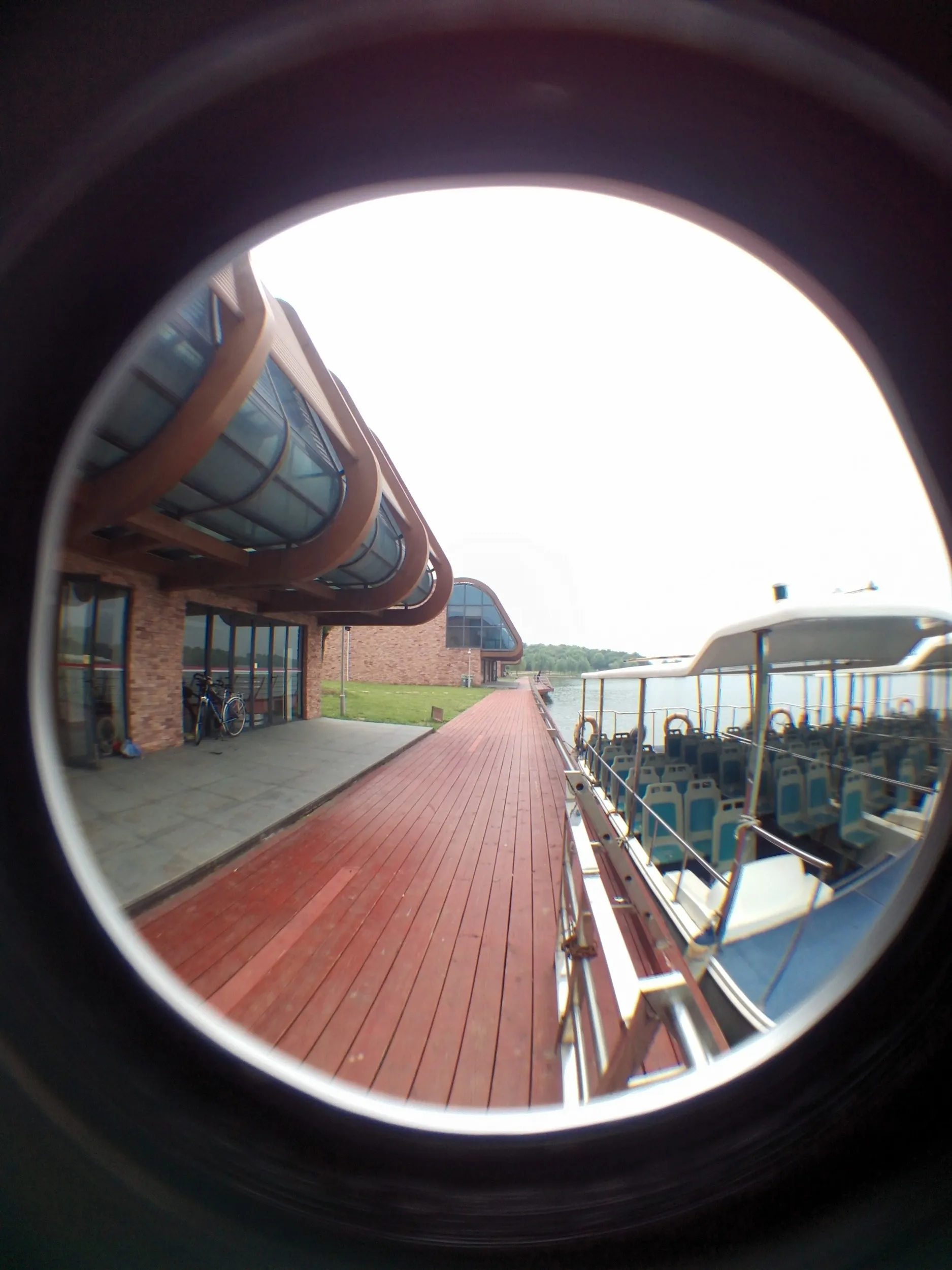 蘇州虎丘湿地公園、船乗り場