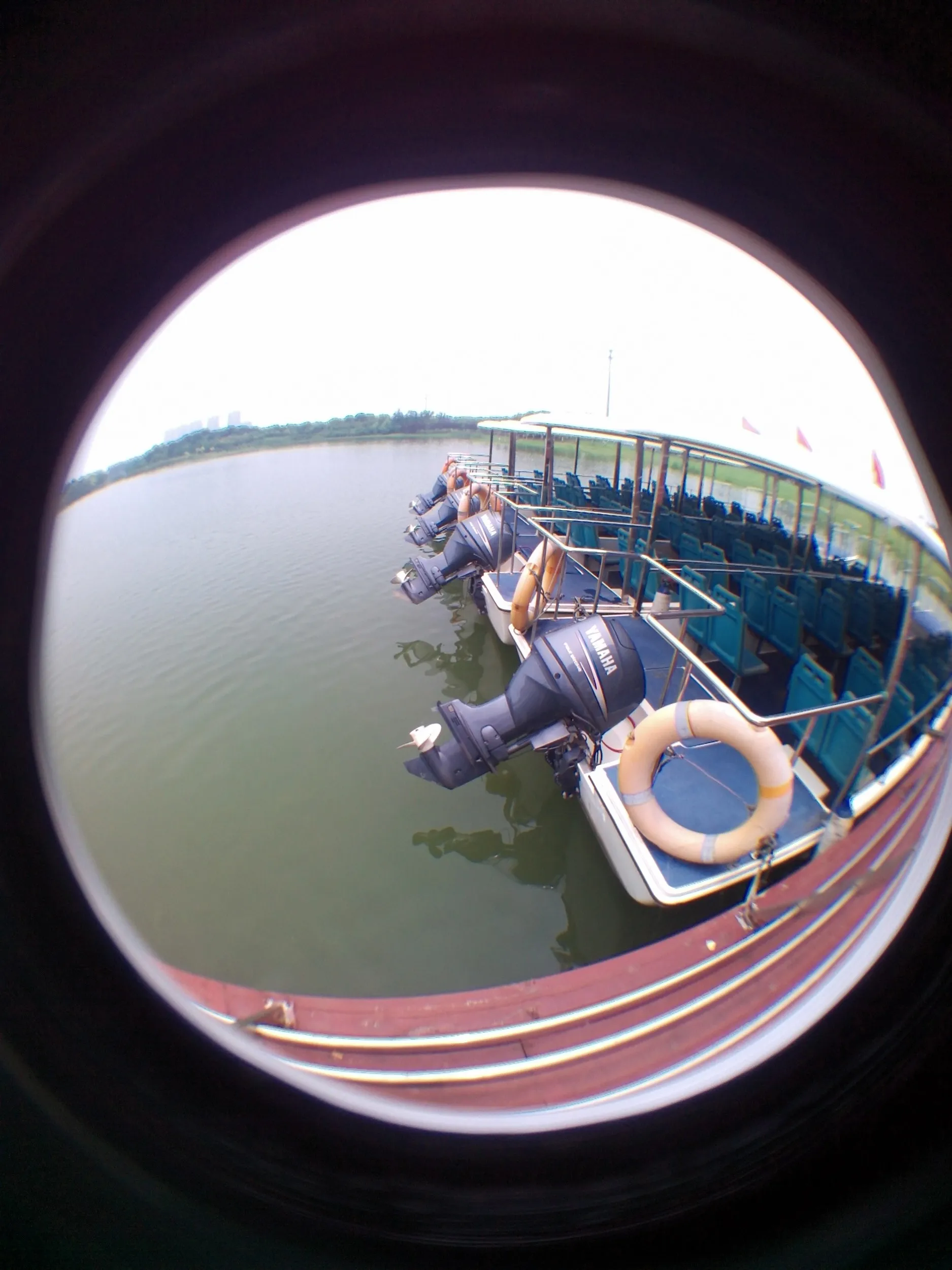 蘇州虎丘湿地公園、船乗り場