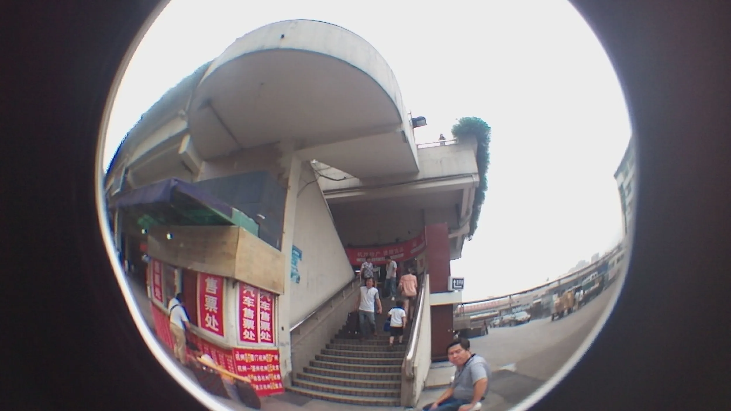 杭州駅から古楼へ徒歩移動