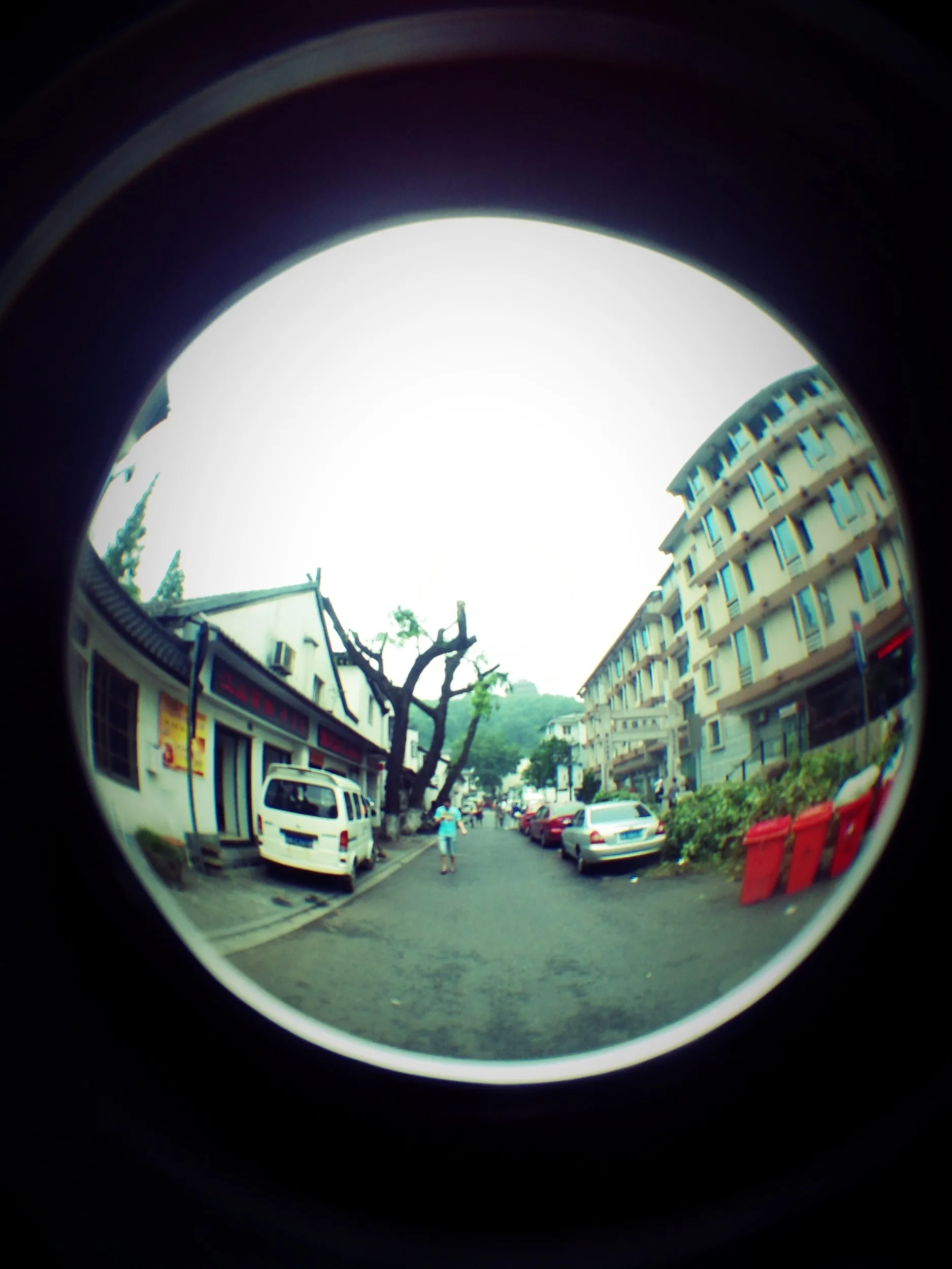 十五奎巷、四牌楼の近く