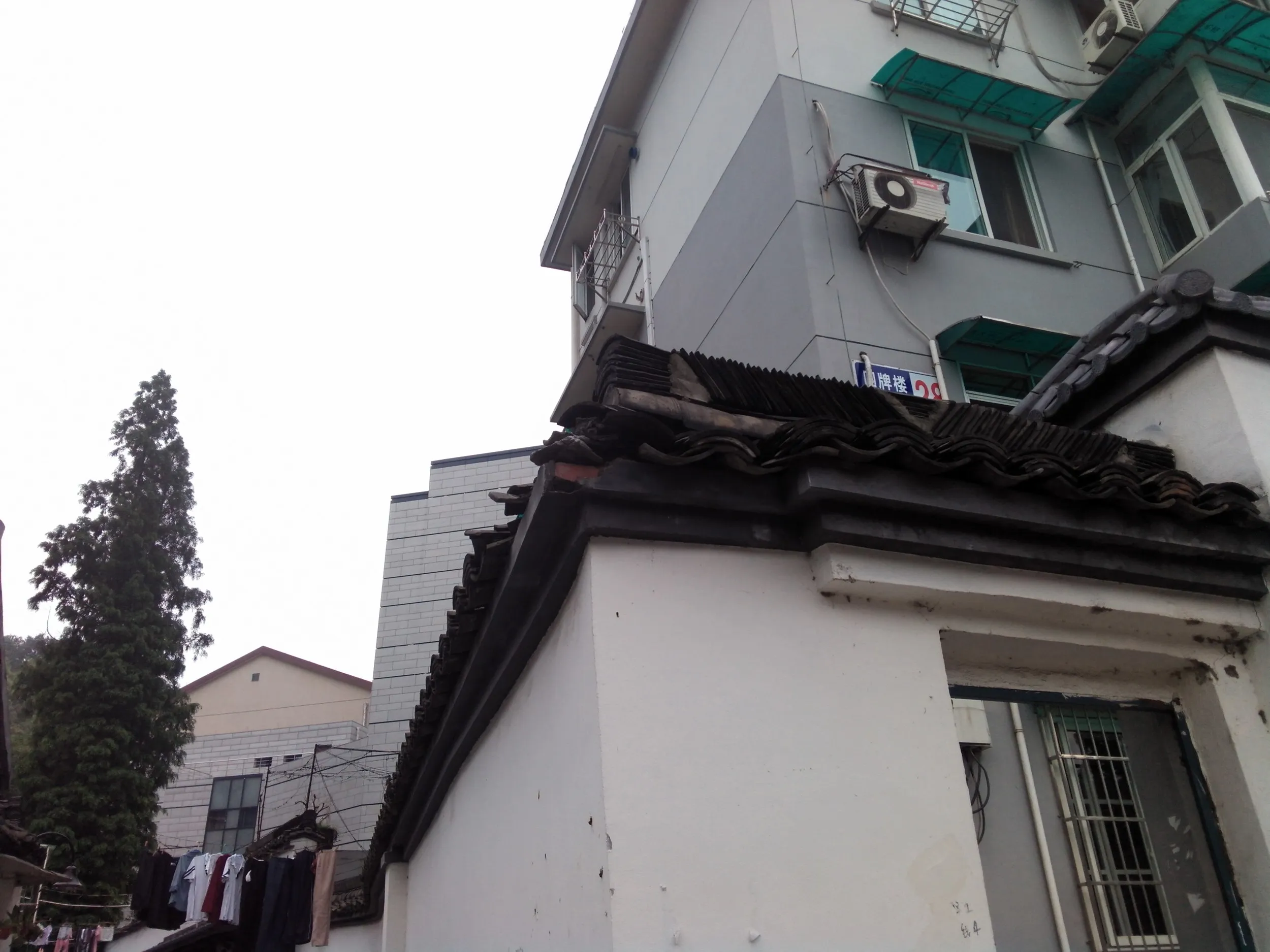 十五奎巷、四牌楼の近く