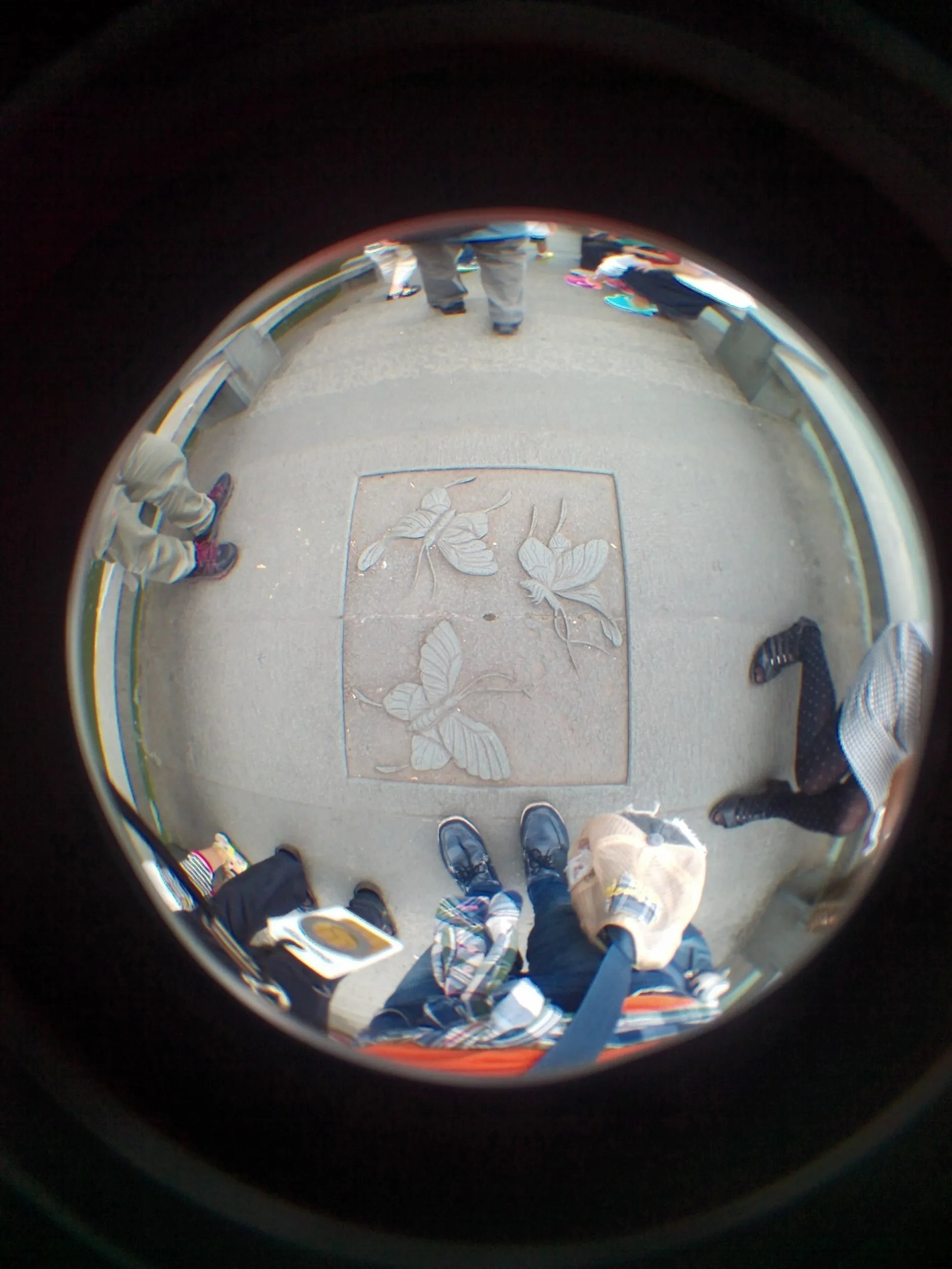 双投橋に彫られてた意匠