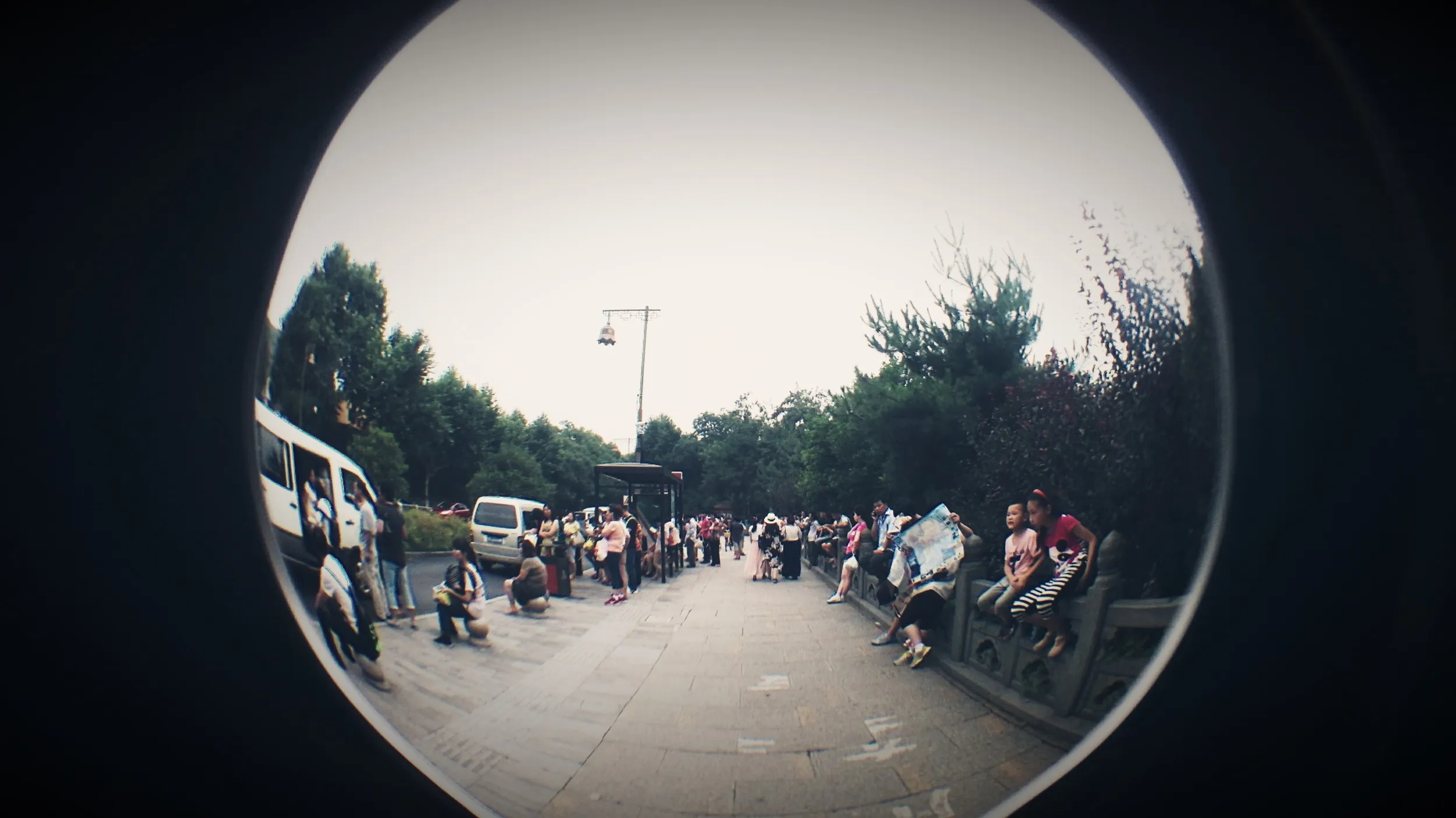 西湖湖畔の風景