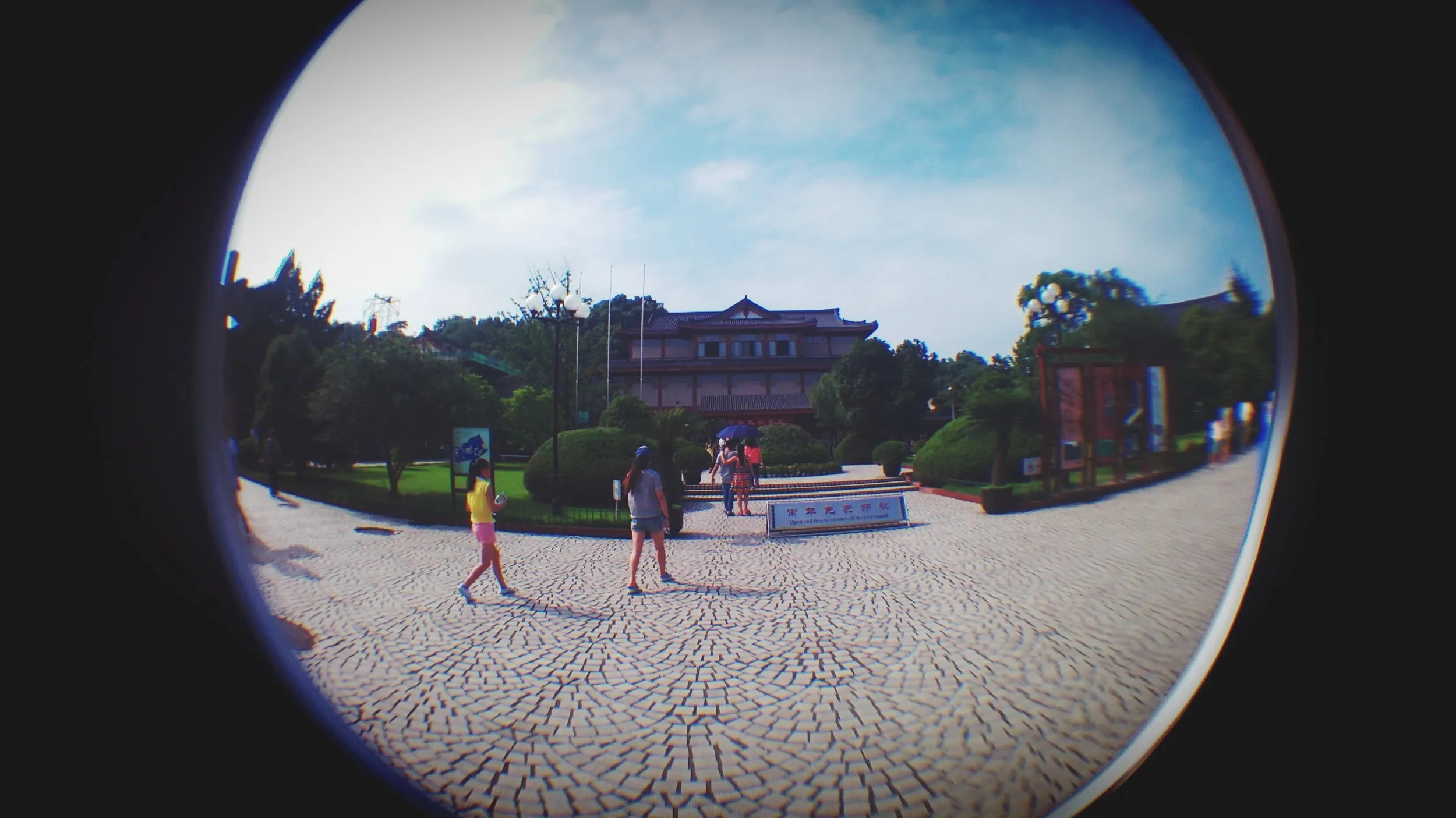 浙江省博物館付近