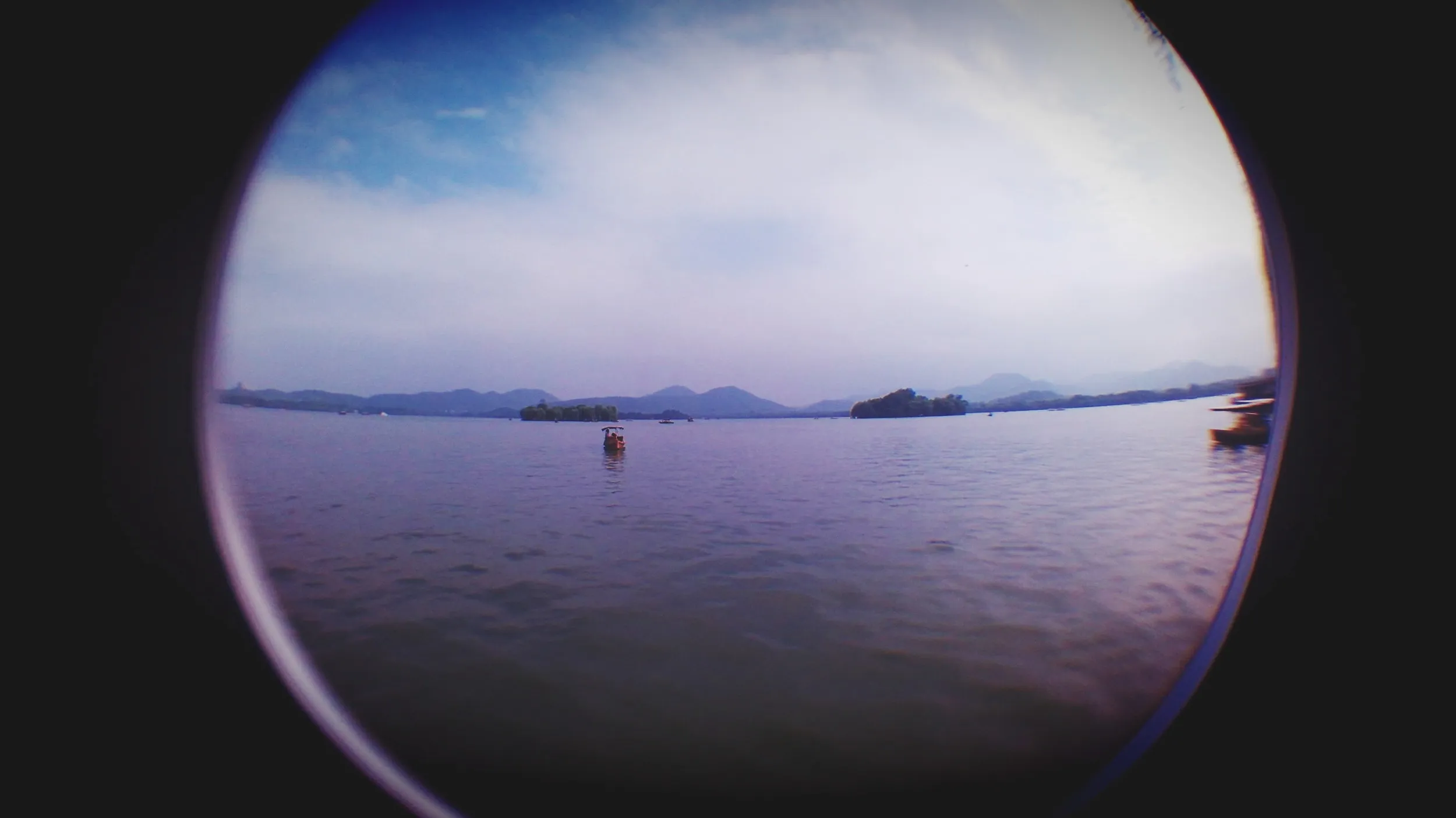 浙江省博物館付近の景色