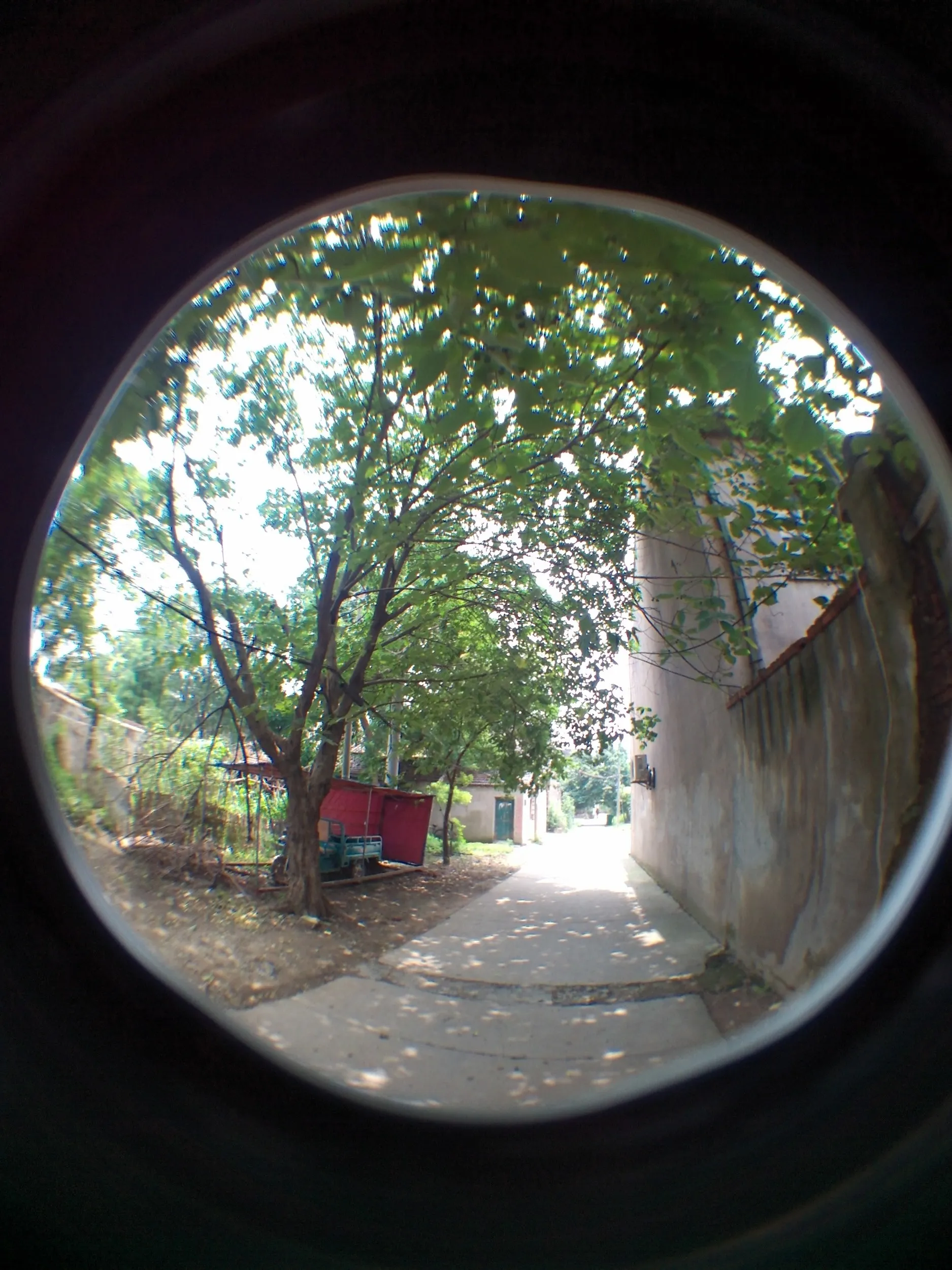 方橋商住小区付近の風景