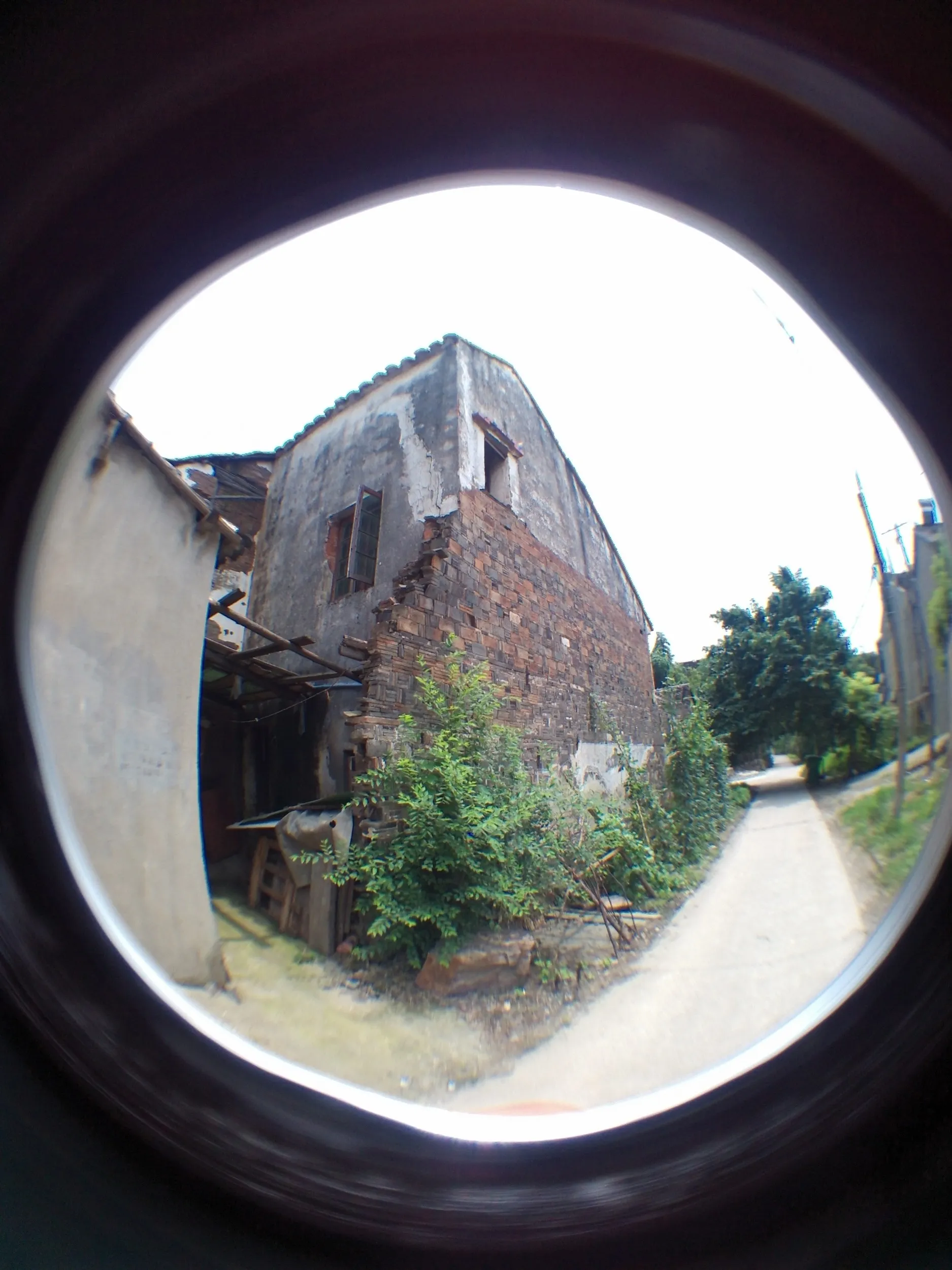 方橋商住小区付近の風景