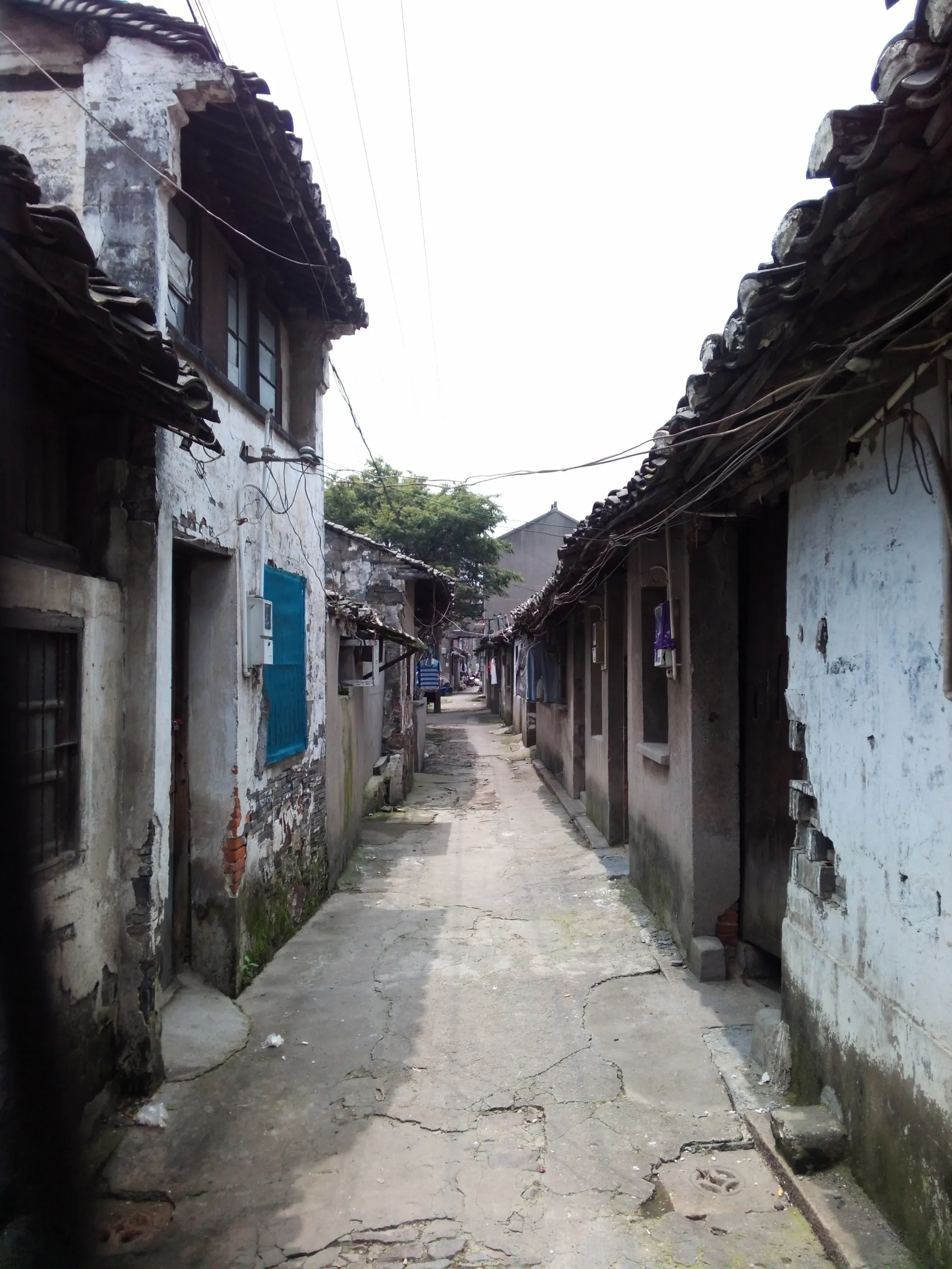 方橋商住小区付近の風景