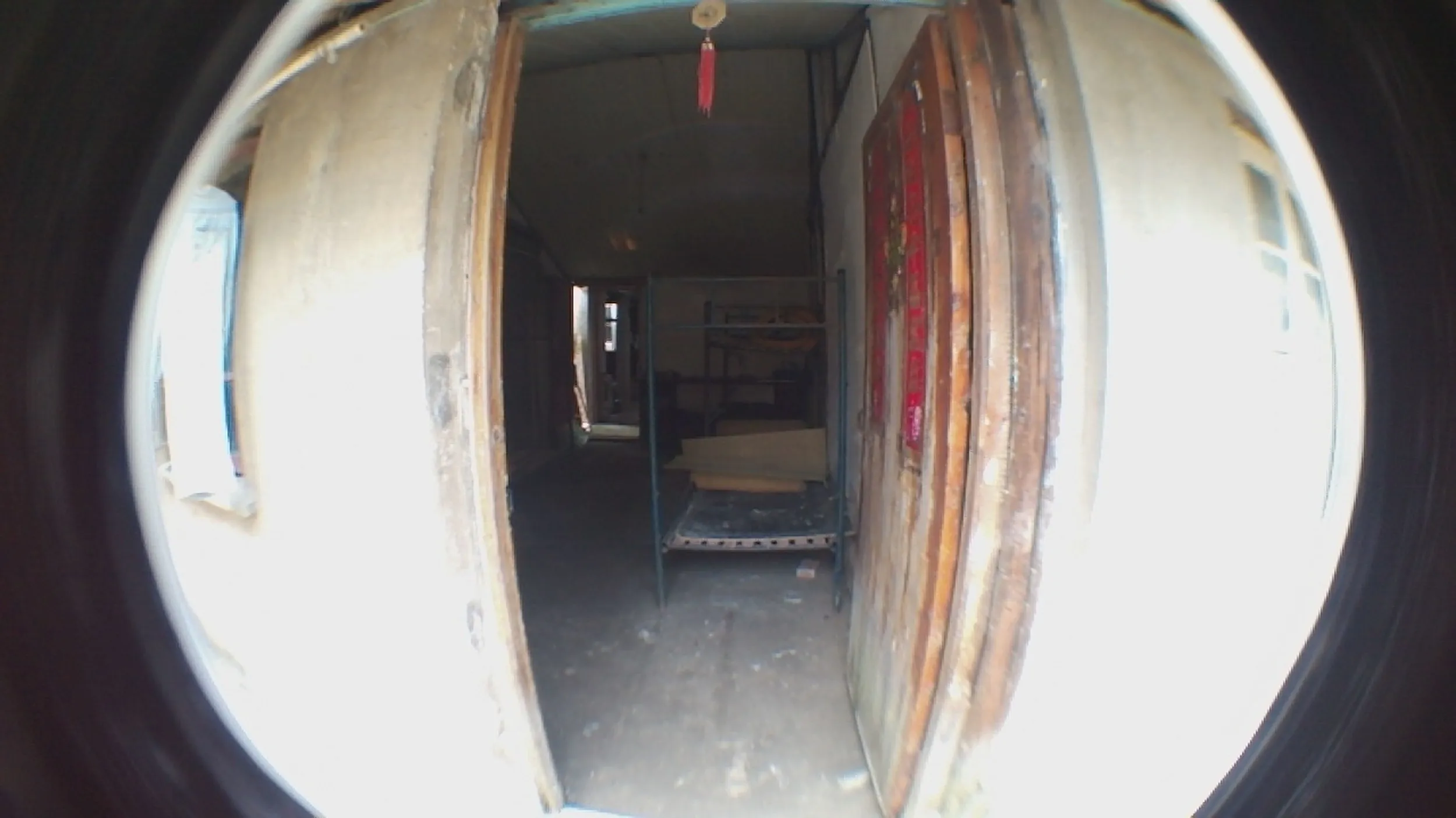 方橋商住小区付近の民家